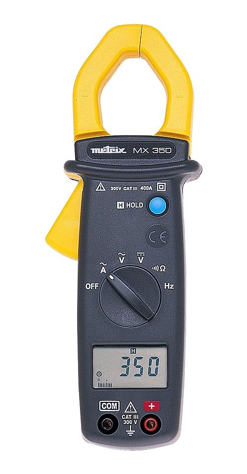 Metrix Mx0350Z Ac/dc Multimeter Clamp, Auto, 400A, 600V