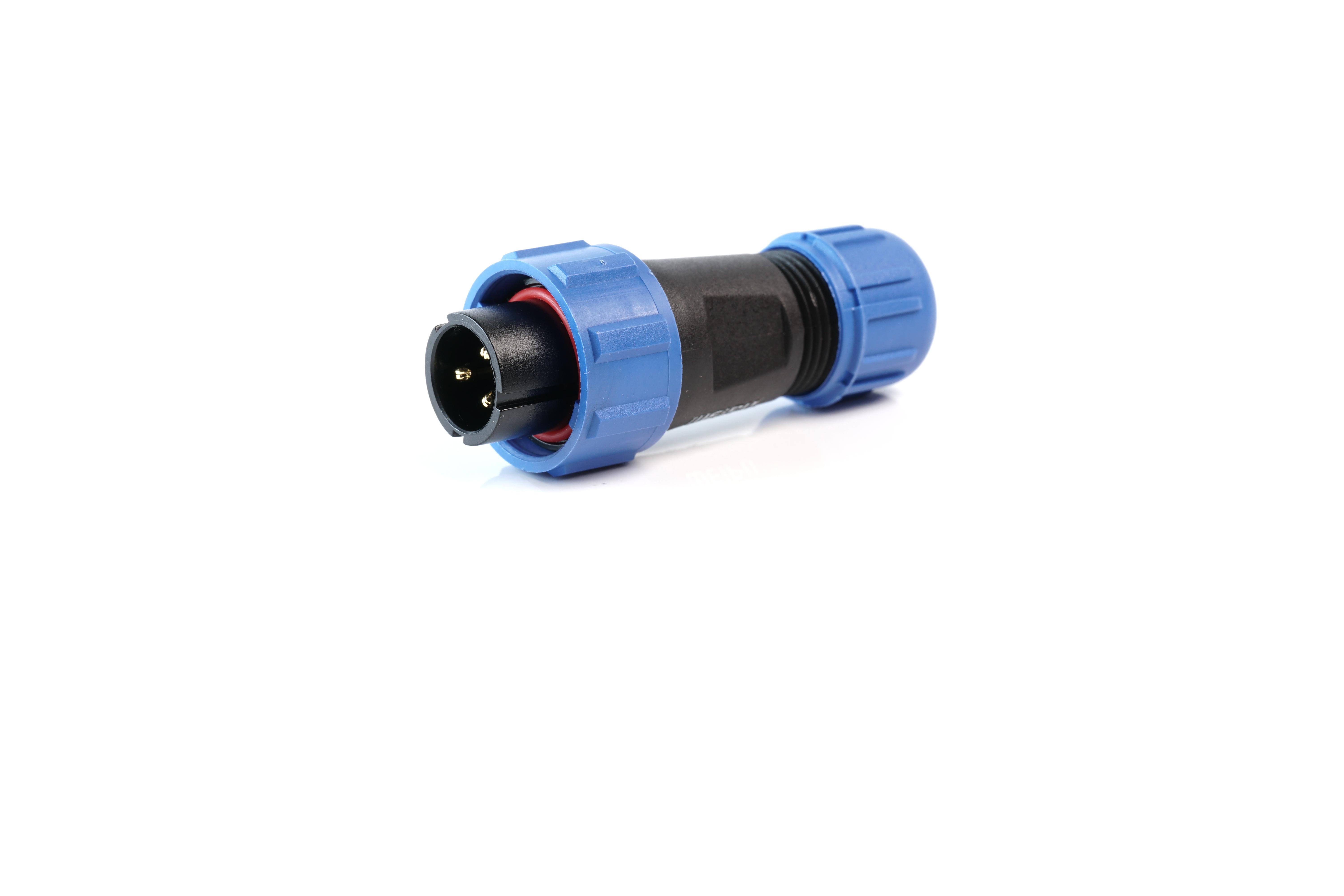 Multicomp Pro Mp002622 Circular Connector, 3Pos, Plug, Solder