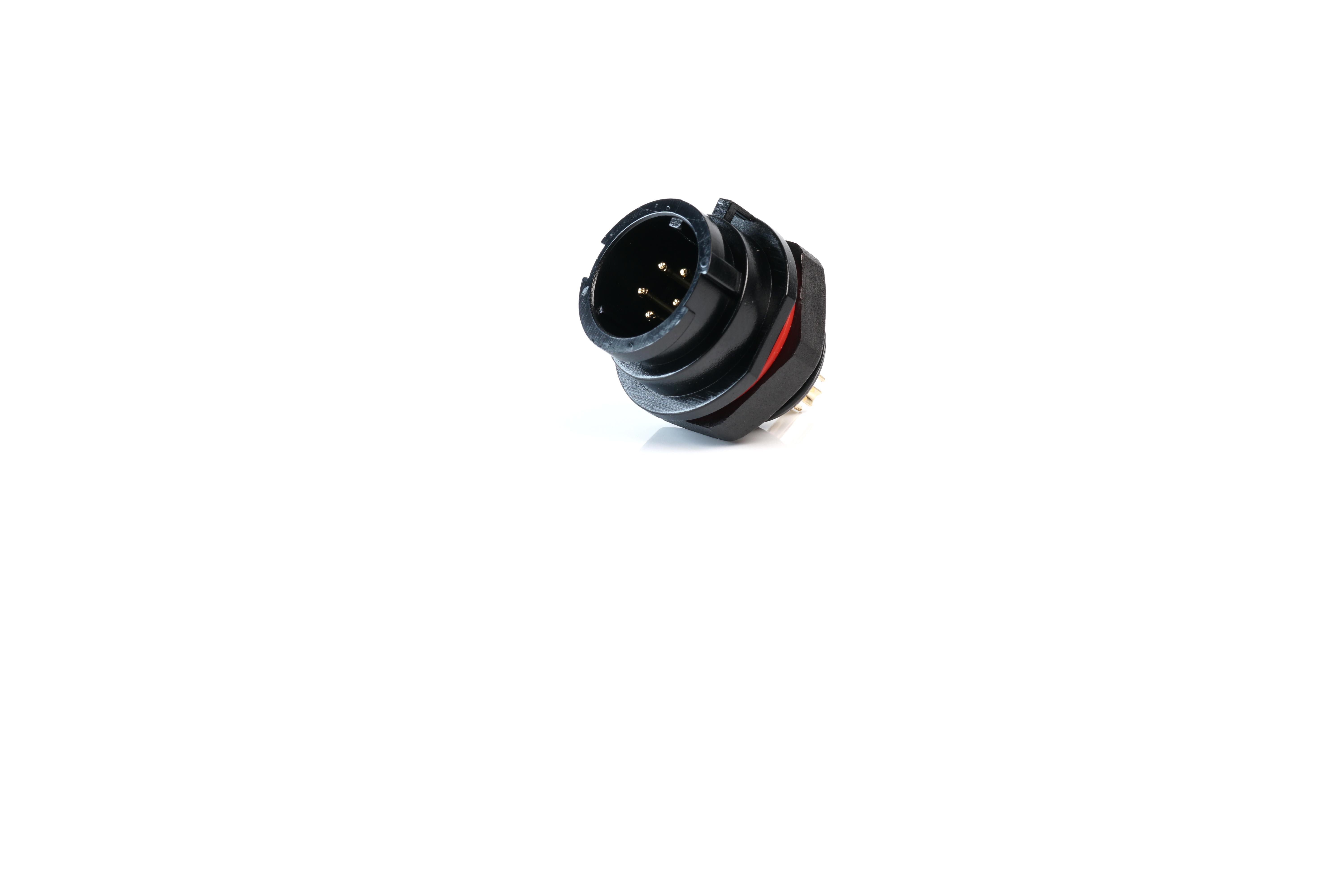 Multicomp Pro Mp002649 Circular Connector, 5Pos, Rcpt, Solder