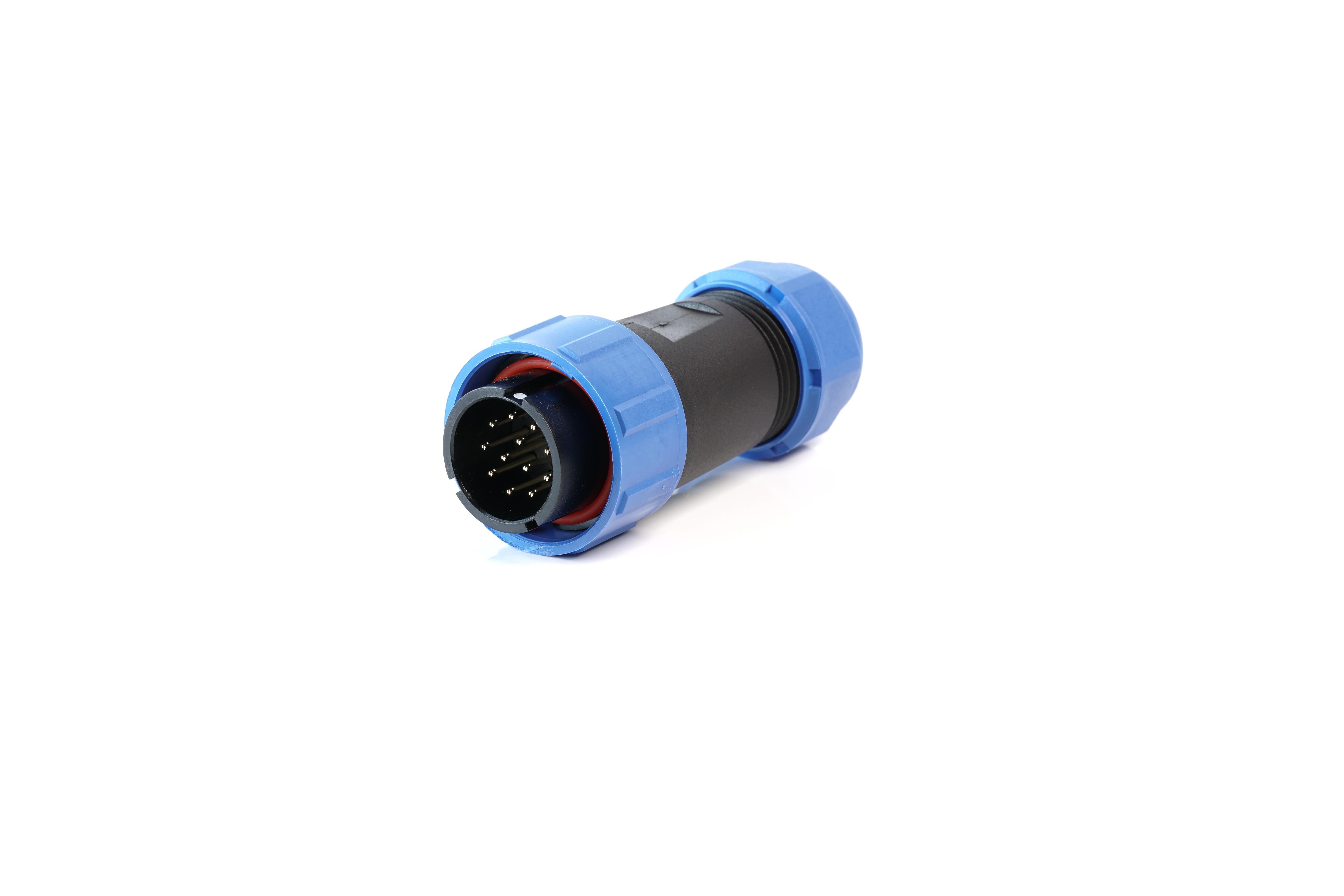 Multicomp Pro Mp002667 Circular Connector, 12Pos, Plug, Solder