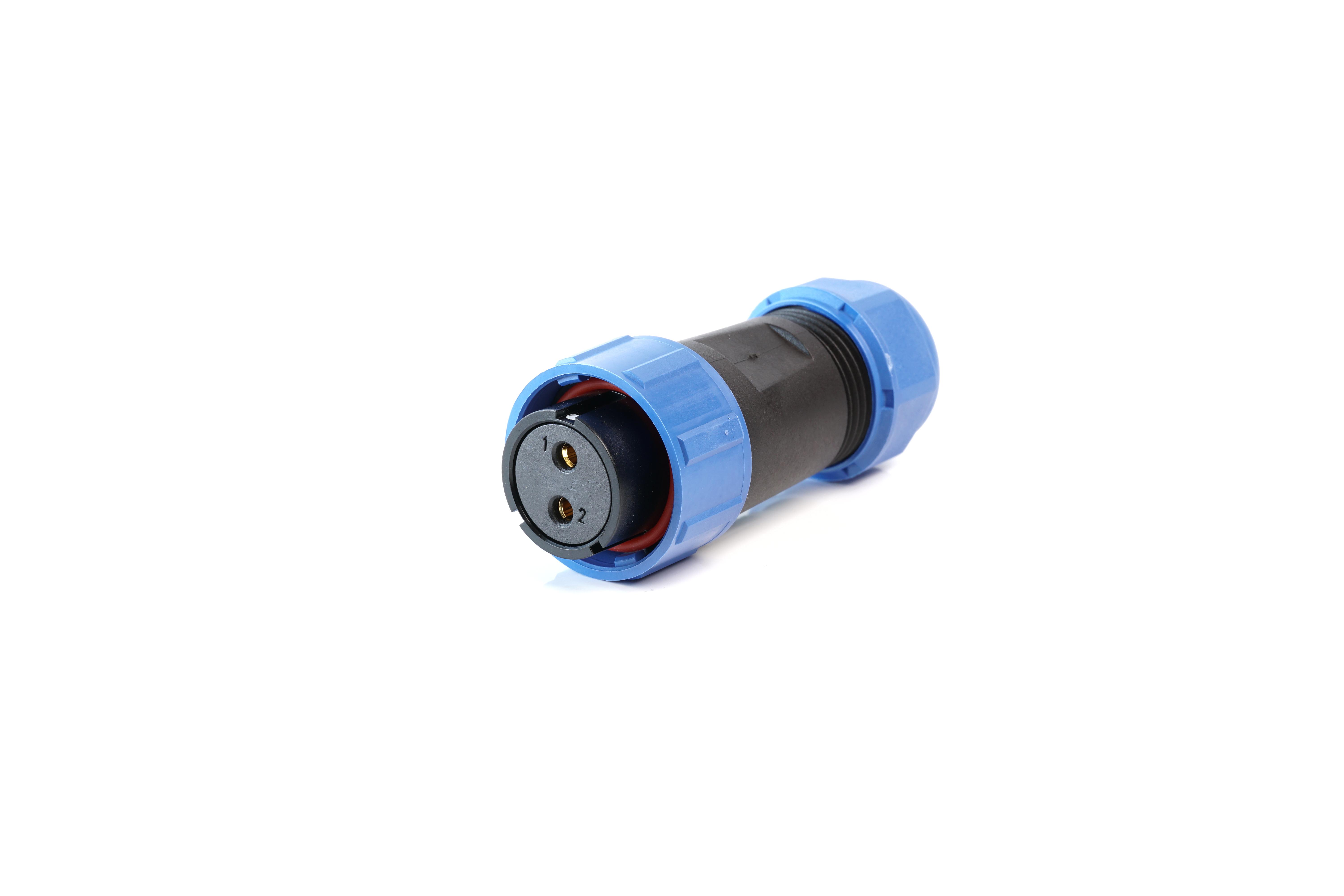 Multicomp Pro Mp002668 Circular Connector, 2Pos, Plug, Solder