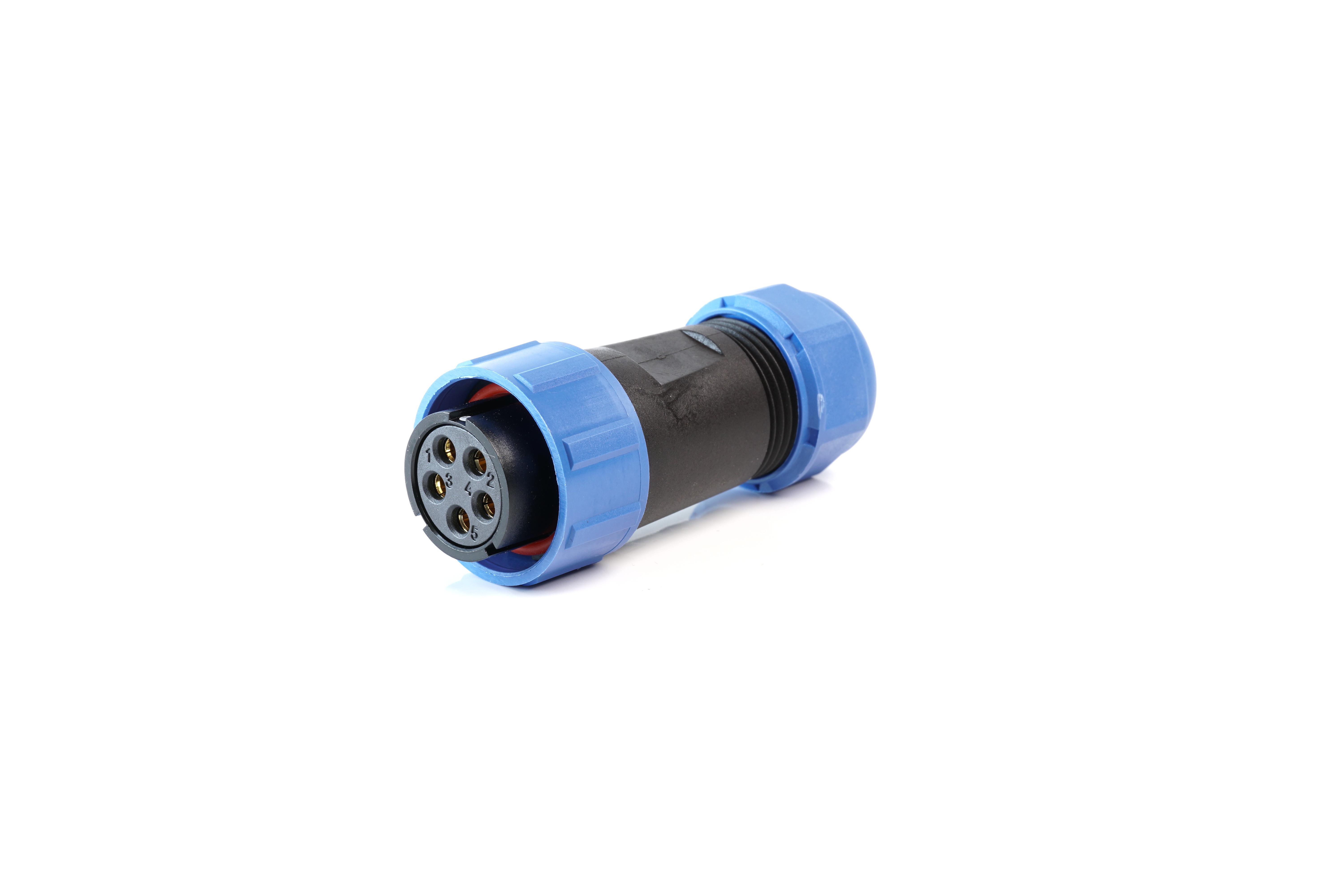 Multicomp Pro Mp002675 Circular Connector, 5Pos, Plug, Screw