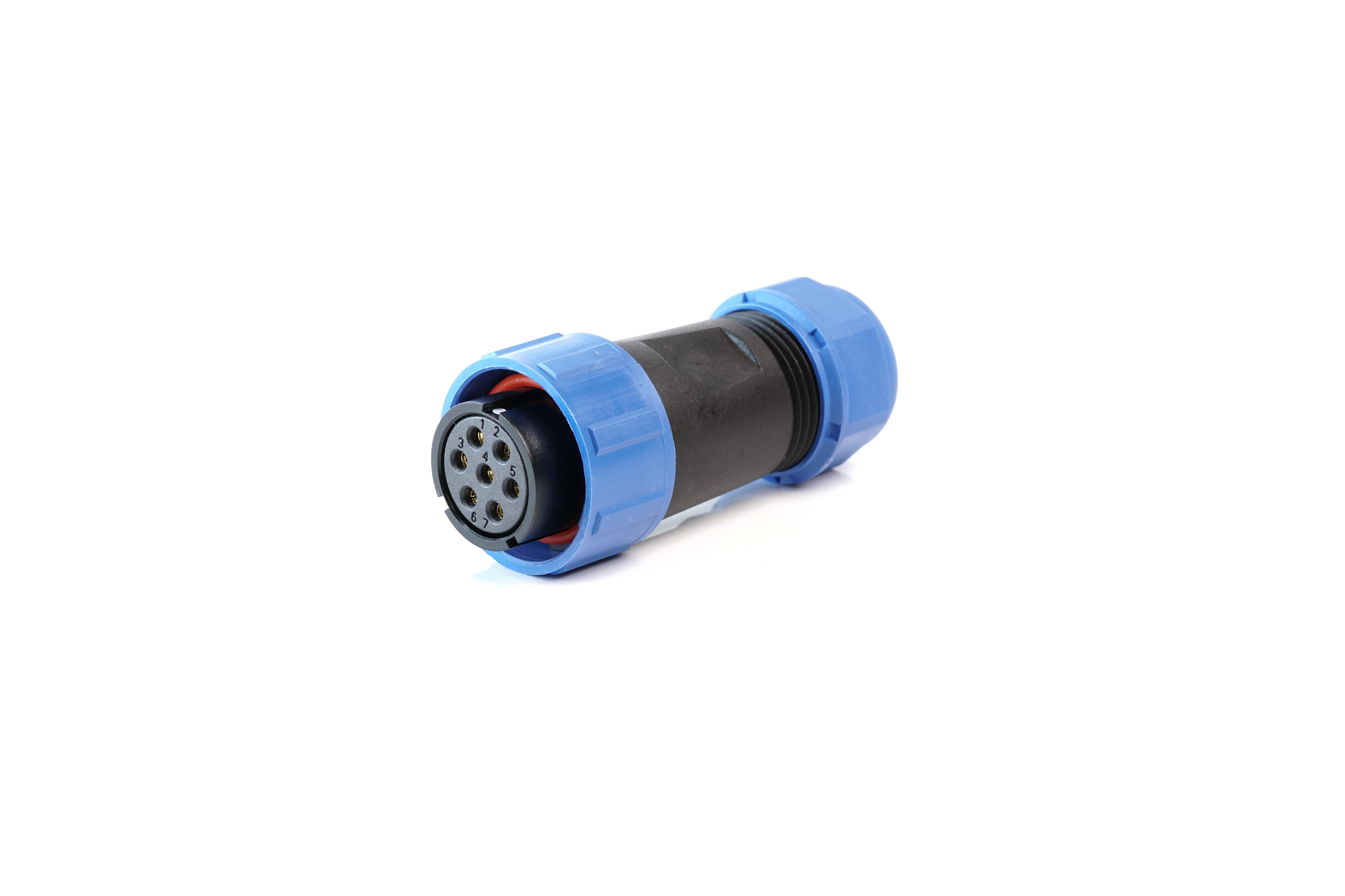 Multicomp Pro Mp002676 Circular Connector, 7Pos, Plug, Solder