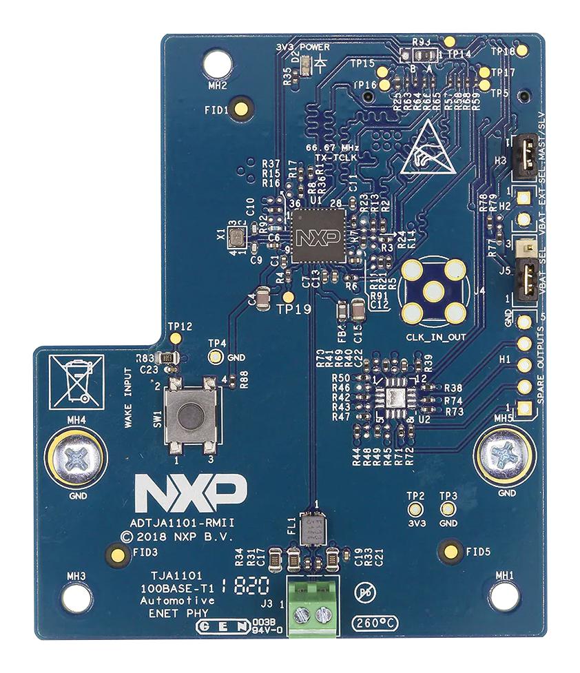 Nxp Adtja1101-Rmii Automotive Ethernet Adapter Board