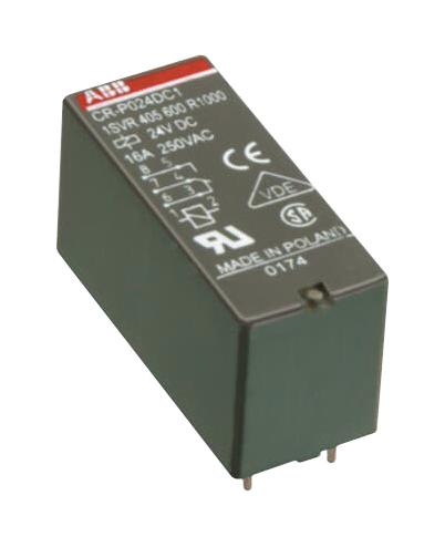 Abb 1Svr405601R8000 Power Rly, Dc, Dpdt, 110Vdc, 8A, 250V