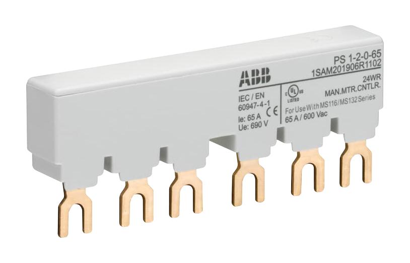 Abb 1Sam201906R1102 3-Phase Busbar, 2 Device, Ip20