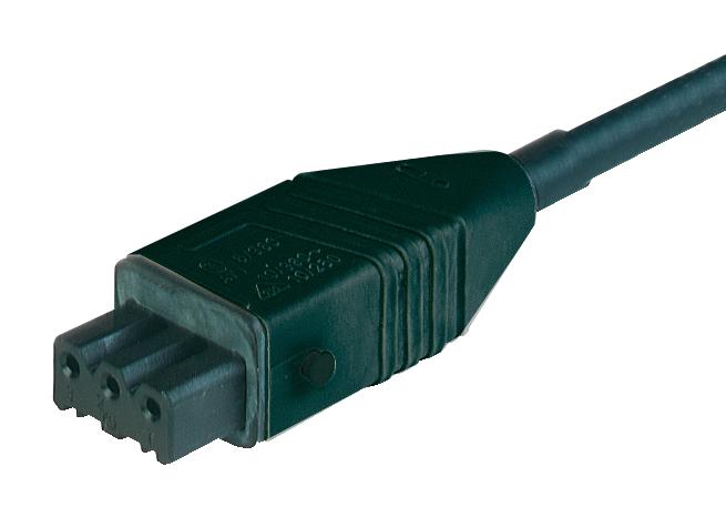 Lumberg Automation 932187011 Single Ended Cord, Rcpt-Free End, 3M