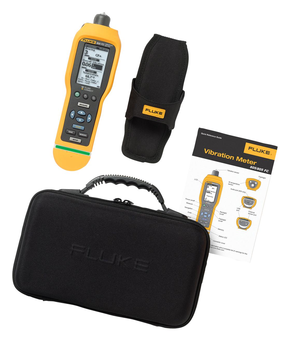 Fluke Fluke-805 Fc/805 Es Vibration Meter, 100Mv/g, 80Khz