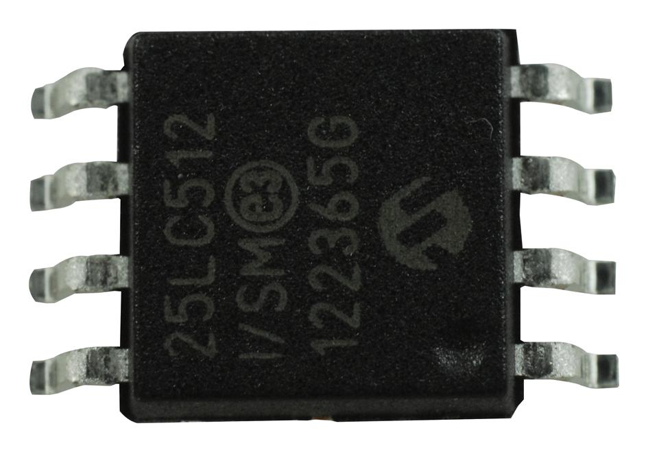 Microchip 25Lc512-I/sm Eeprom, 512Kbit, -40 To 85Deg C