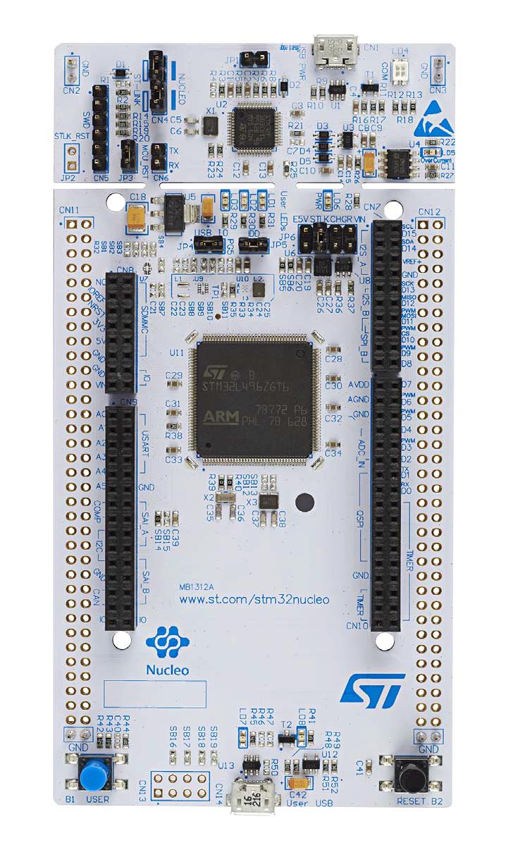 Stmicroelectronics Nucleo-L4P5Zg Nucleo-144 Board, Stm32, Arm Cortex-M4