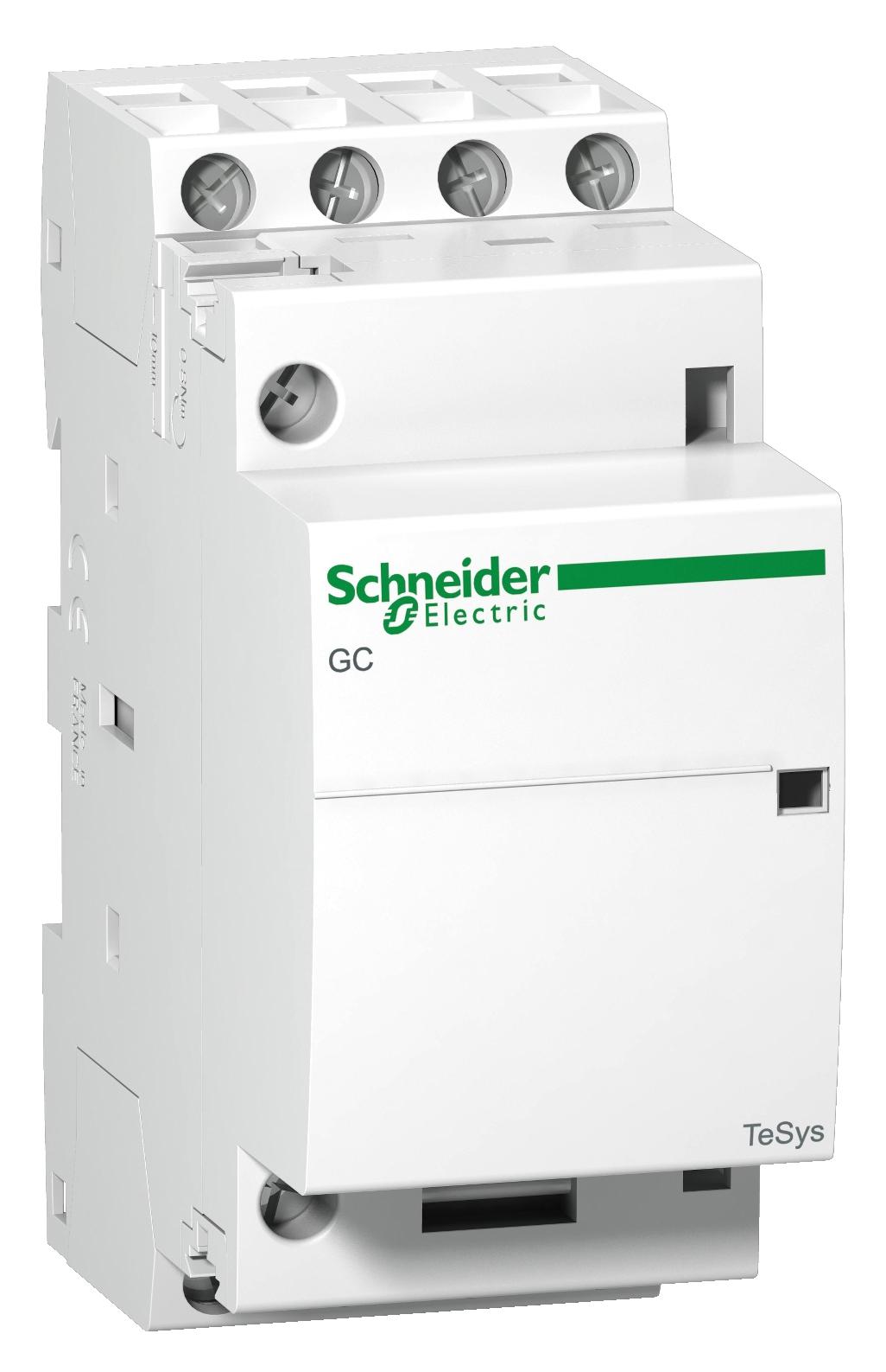 Schneider Electric Gc1640M5 Contactor, 4Pst-No, 240Vac, Din Rail