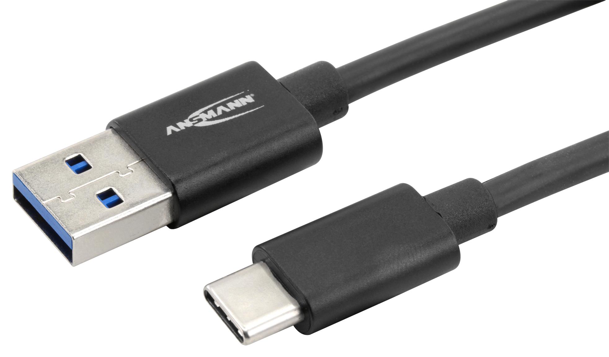 Ansmann 1700-0081 Usb Cable, A Plug-C Plug, 2M