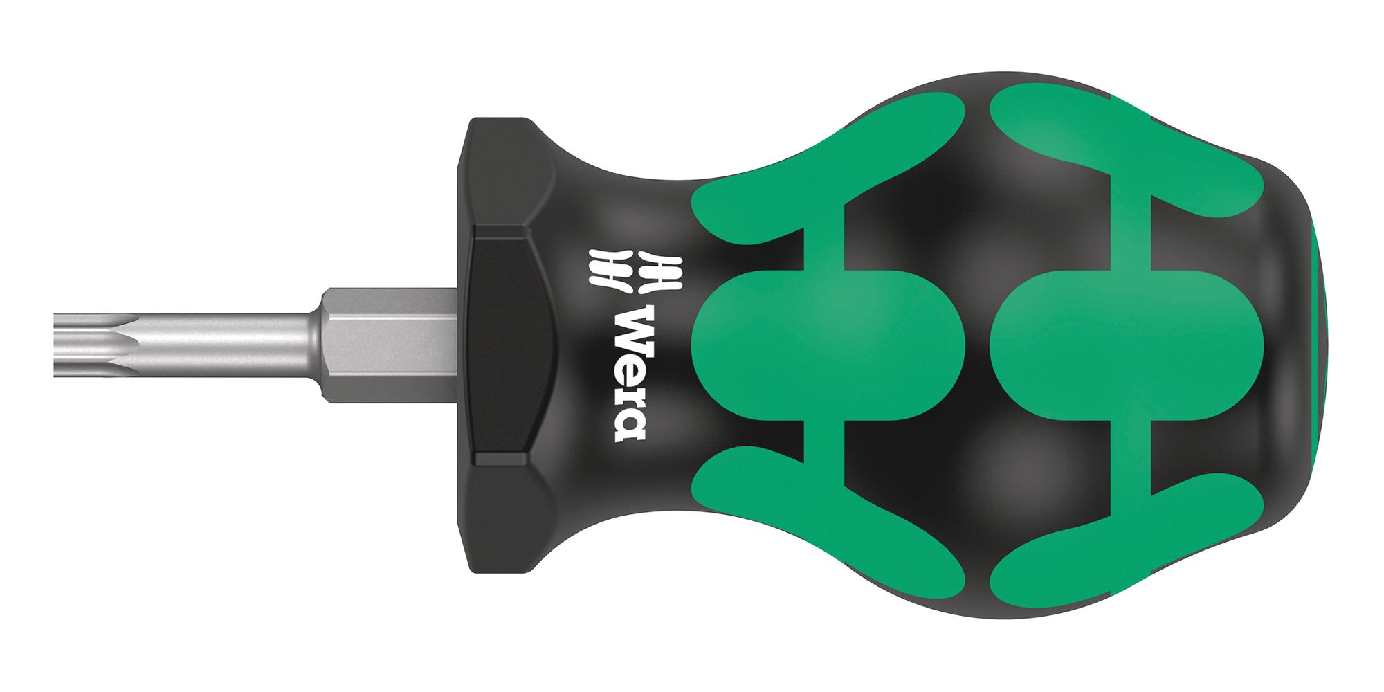 Wera 367 Stubby Tx 20 X 25 Mm Stubby Screwdriver, Torx, T20, 25Mm