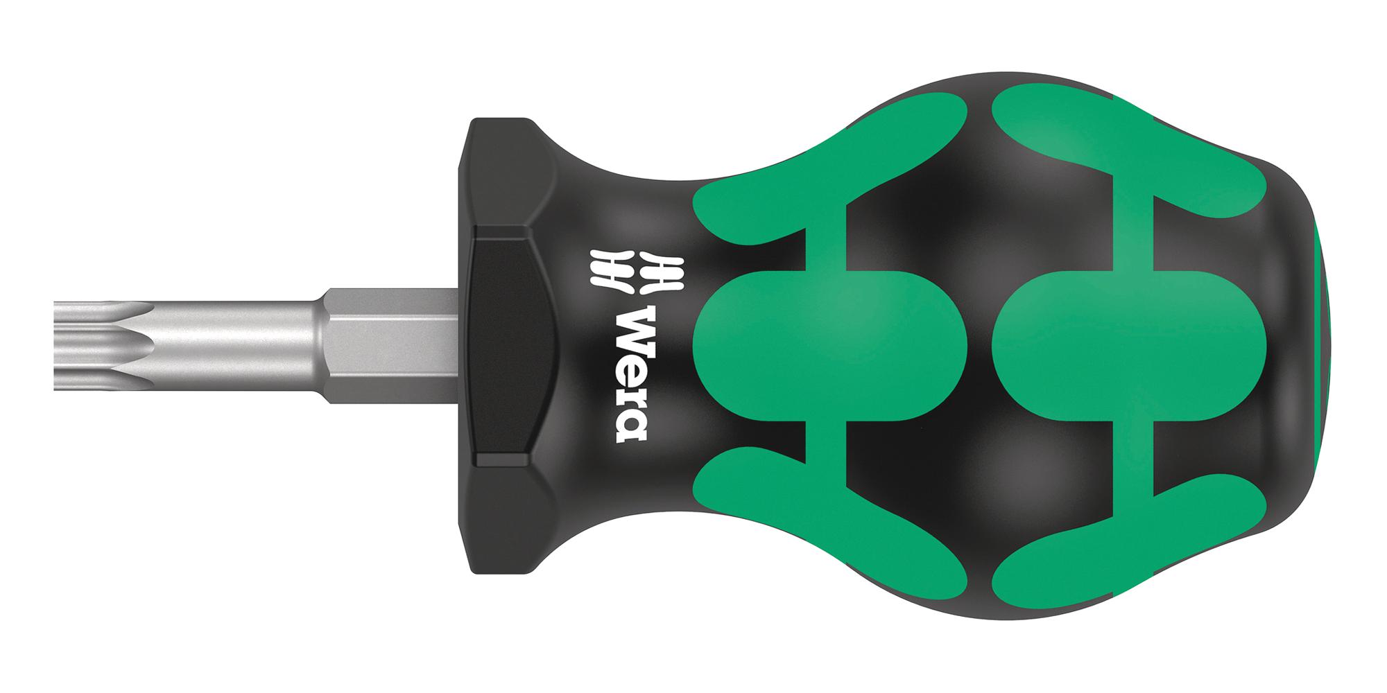 Wera 367 Stubby Tx 30 X 25 Mm Stubby Screwdriver, Torx, T30, 25Mm