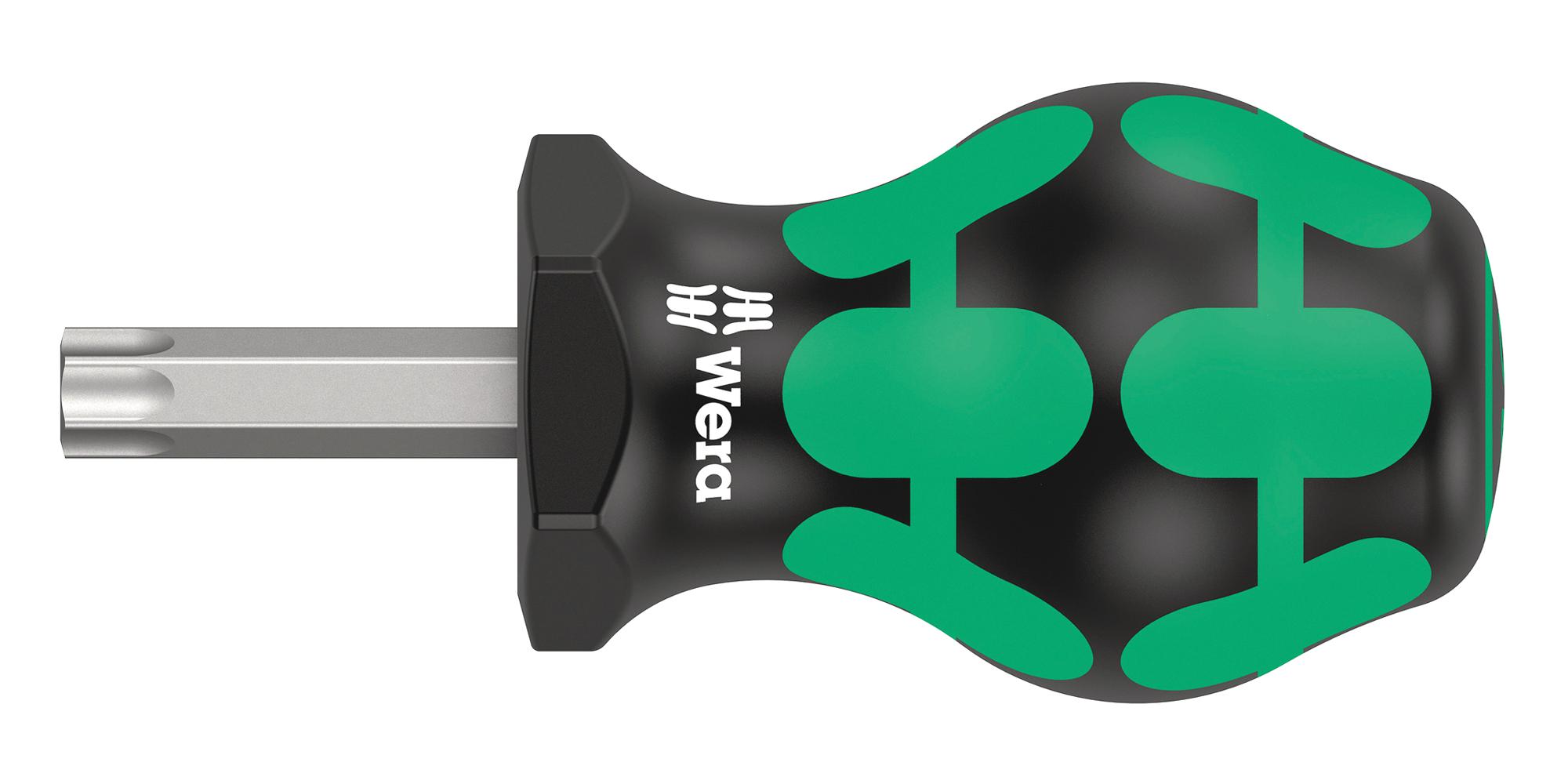 Wera 367 Stubby Tx 40 X 25 Mm Stubby Screwdriver, Torx, T40, 25Mm