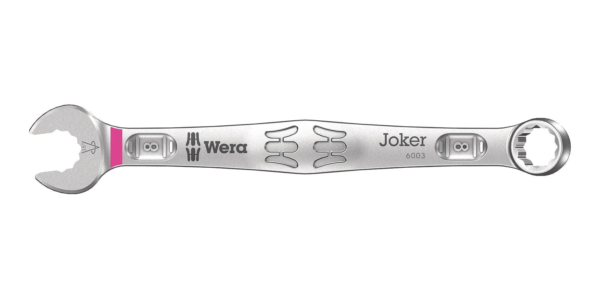 Wera 6003 Joker 8 Joker Ring Spanner, 8Mm, 115Mm