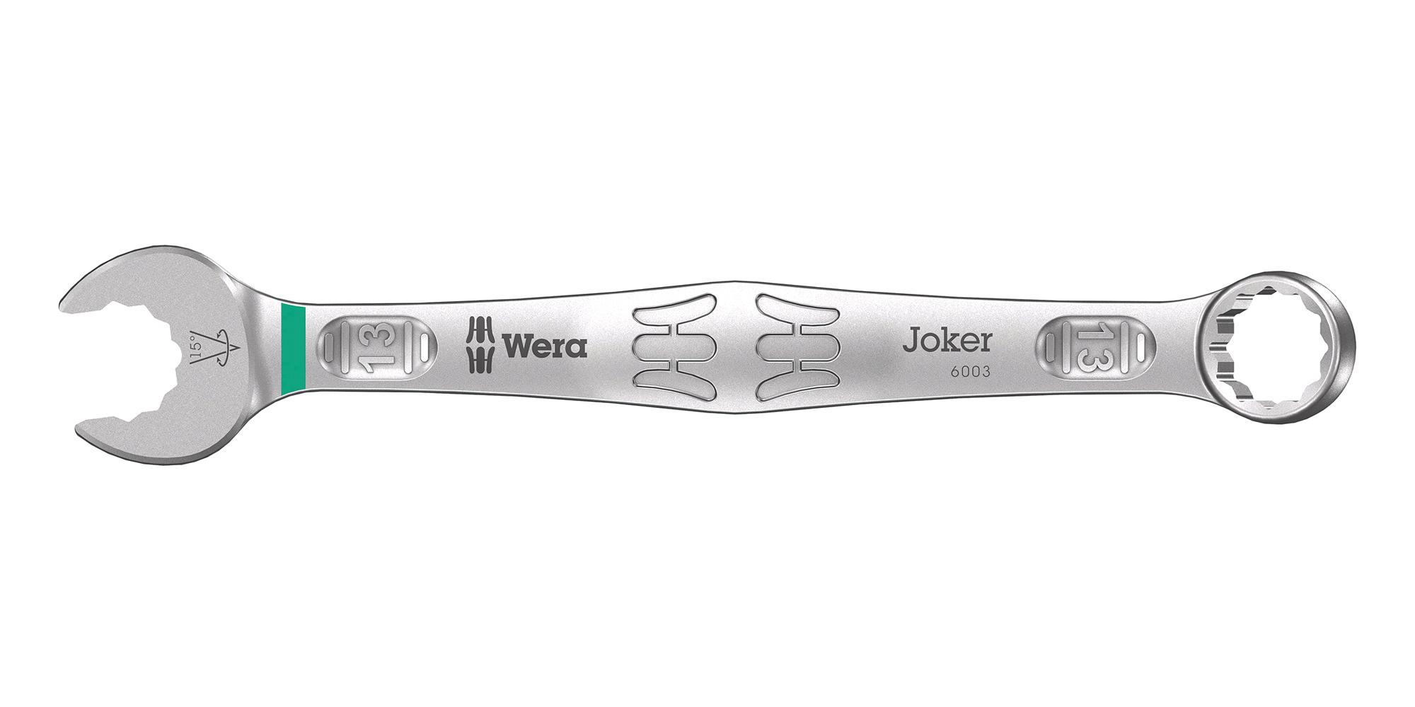 Wera 6003 Joker 13 Joker Ring Spanner, 13Mm, 160Mm