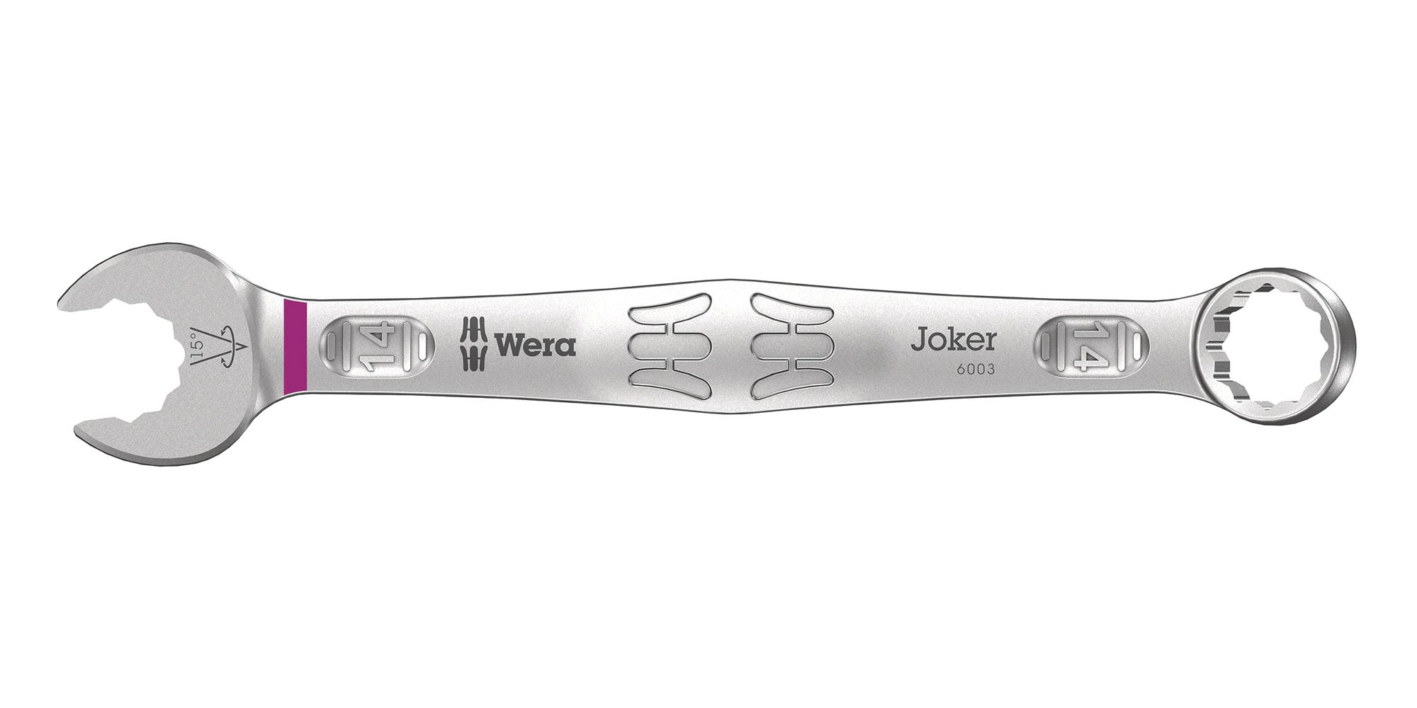 Wera 6003 Joker 14 Joker Ring Spanner, 14Mm, 167Mm