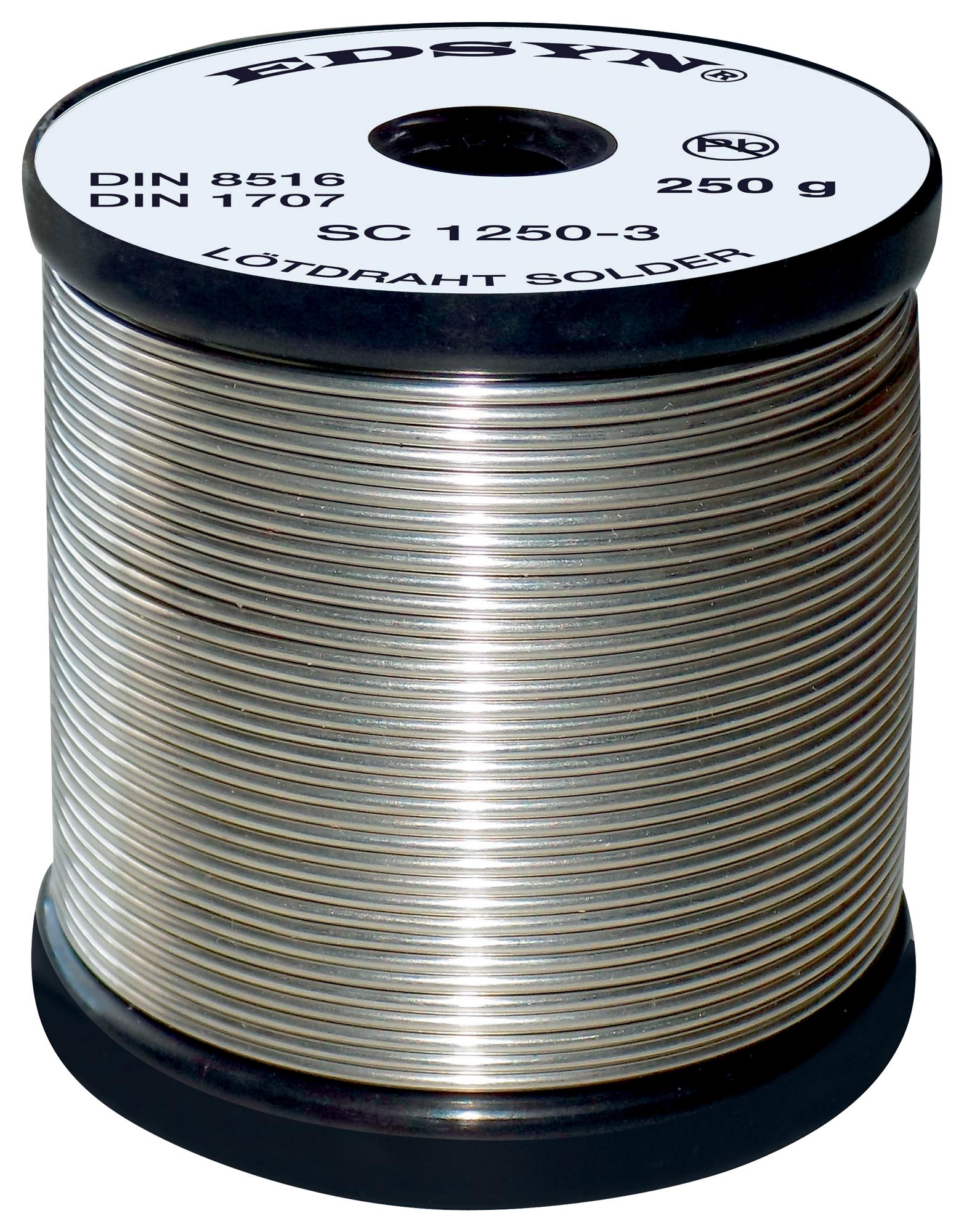 Edsyn Sc 8250-3 Solder Wire, Sn/cu, 0.8Mm, 250G