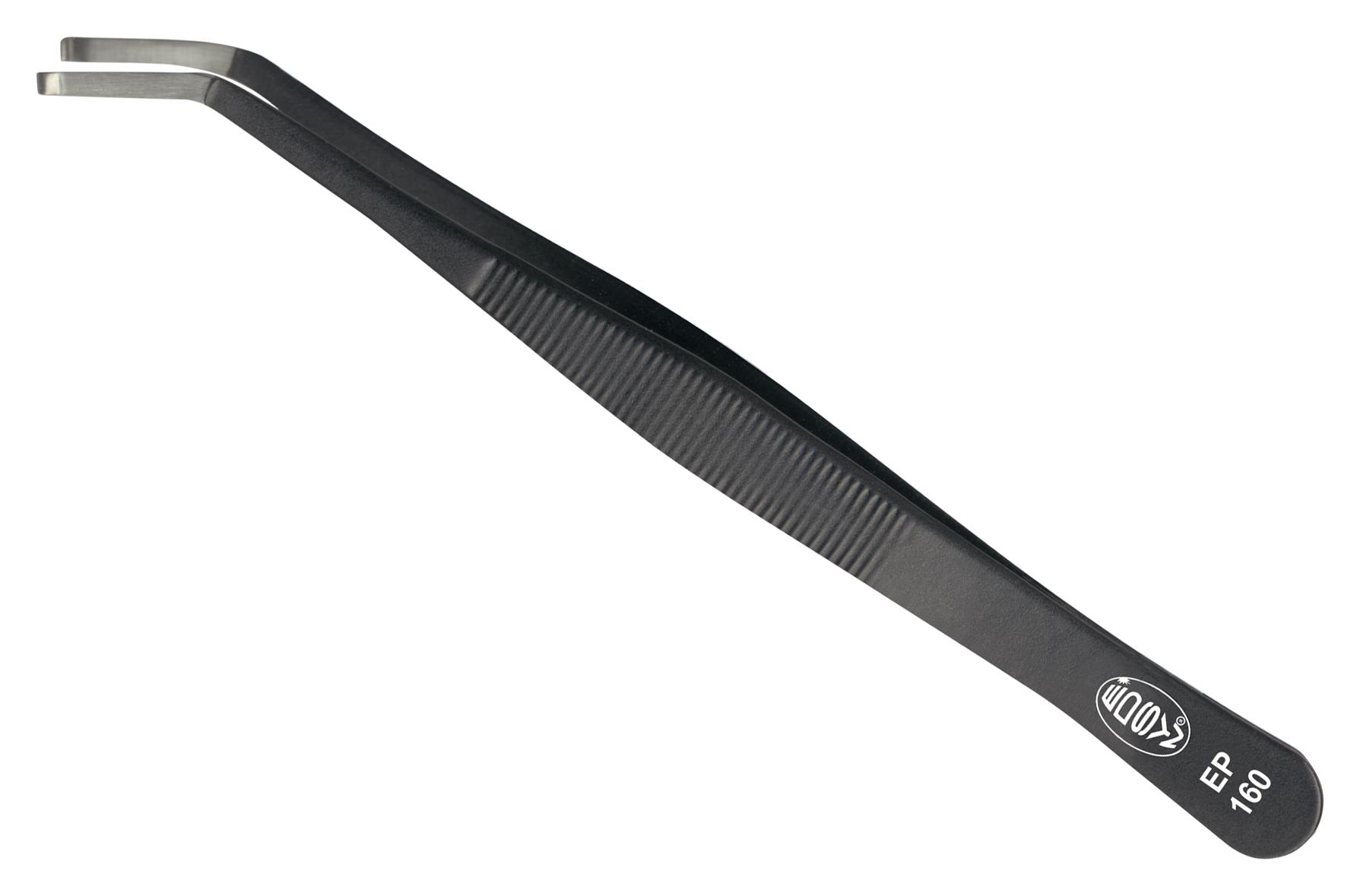 Edsyn Ep 160 Tweezer, Bent/flat, 117Mm