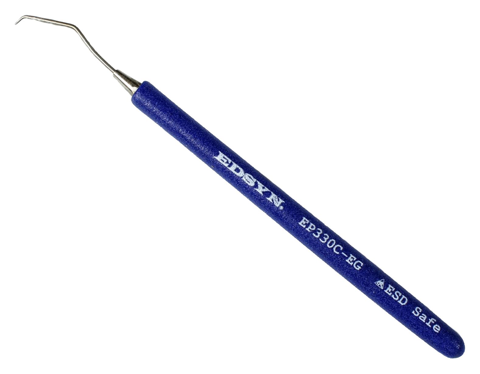 Edsyn Ep330C-Eg Curved Stainless Steel Probe, 146Mm, Blu