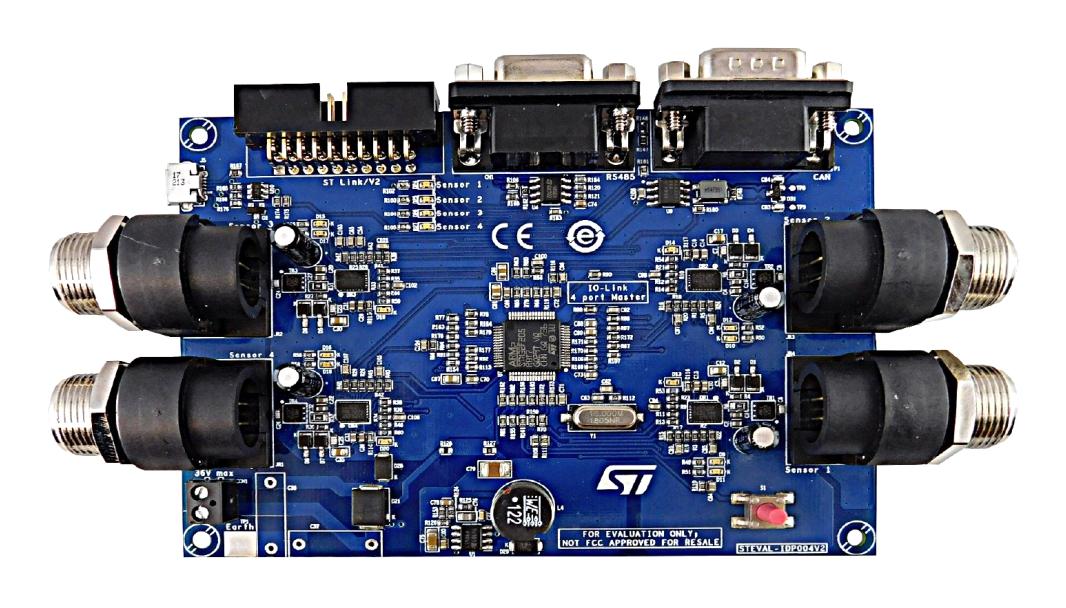 Stmicroelectronics Steval-Idp004V2 Eval Board, Io-Link Master Transceiver