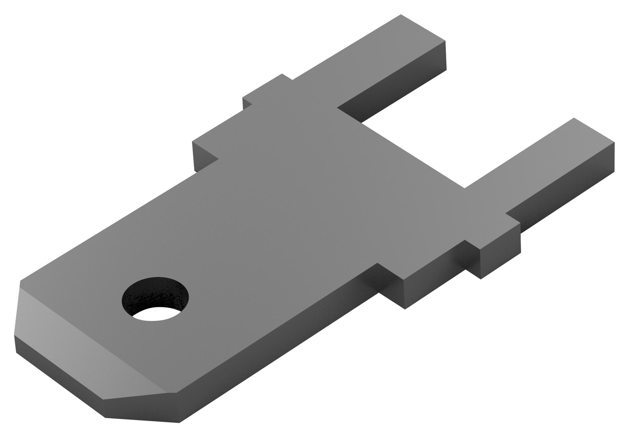 Te Connectivity / Partner Stock 1217057-1 Pcb Terminal, Tab, 4.75Mm X 0.81Mm