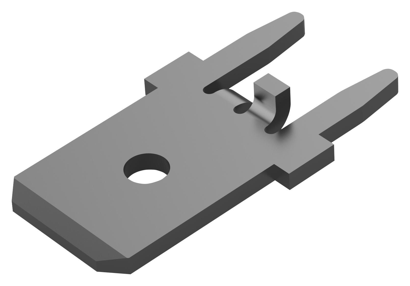 Amp - Te Connectivity 1217136-1 Pcb Terminal, 6.35Mm X 0.8Mm, 1.4Mm