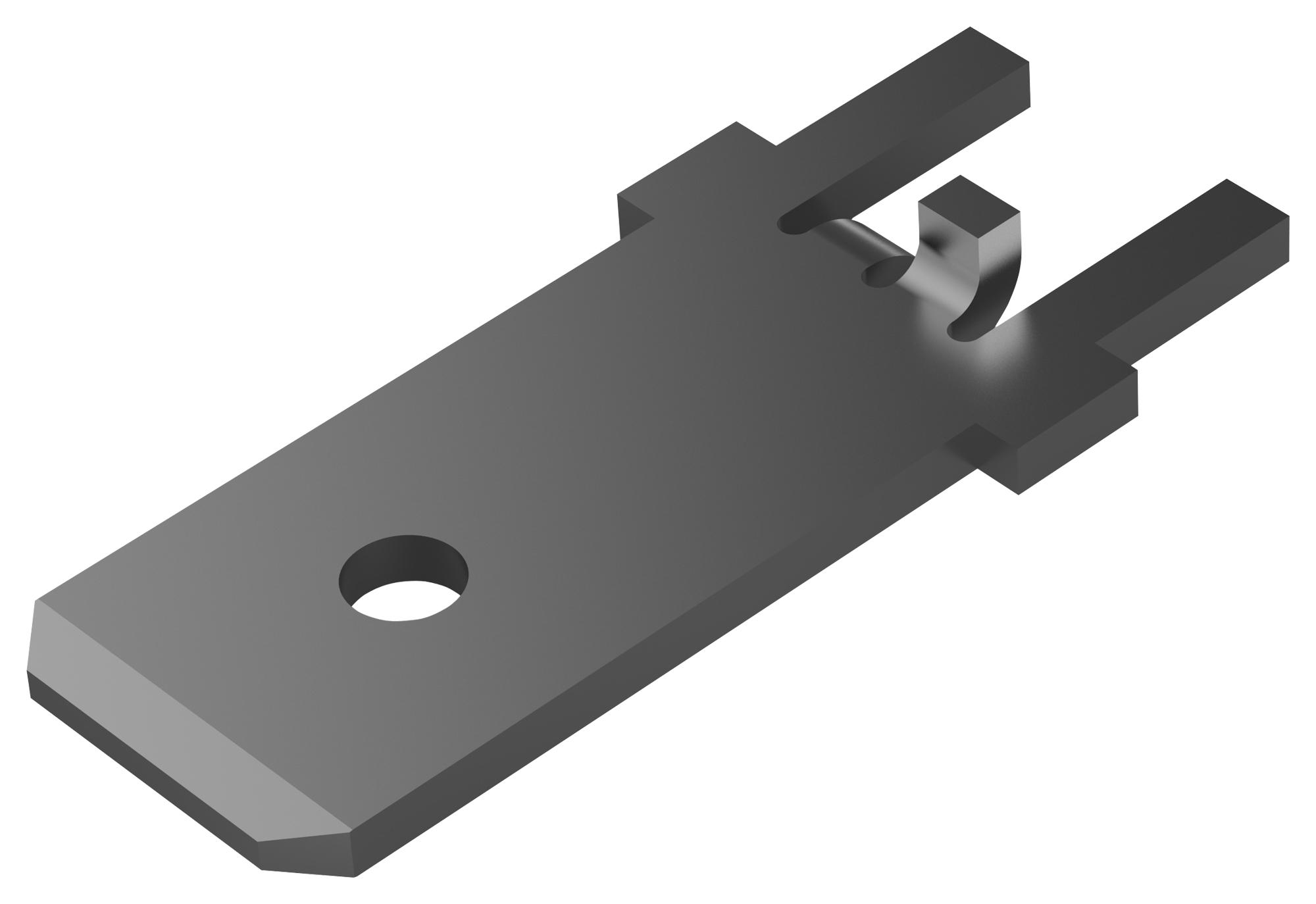 Te Connectivity / Partner Stock 1217169-1 Pcb Terminal, Tab, 6.35Mm X 0.81Mm