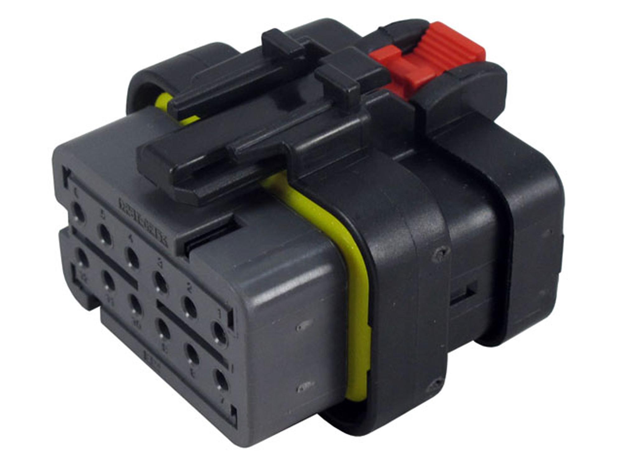 Amp - Te Connectivity 776437-2 Automotive Housing, Plug, 12Pos