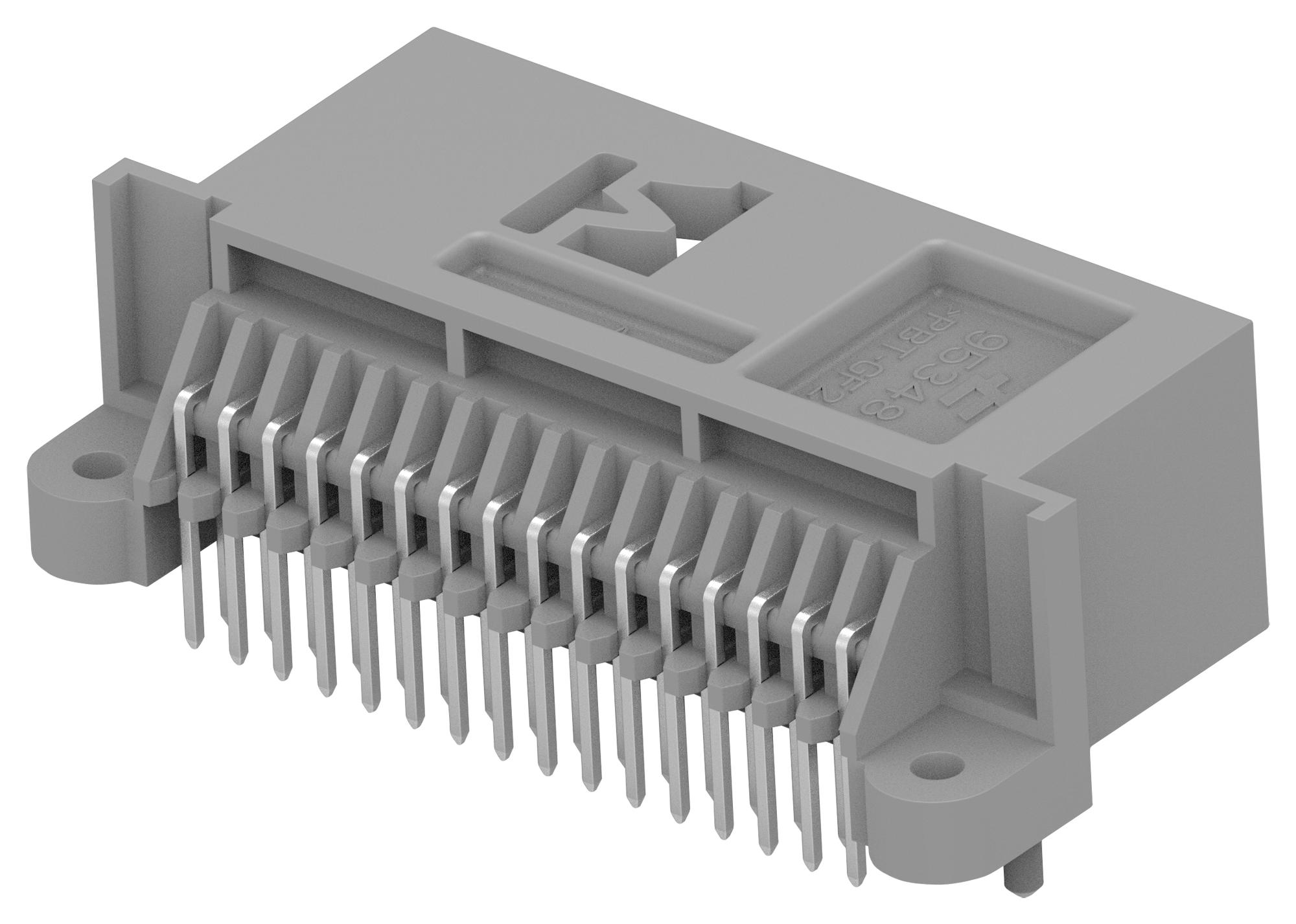 Te Connectivity 953486-1 Automotive Conn, R/a Hdr, 32Pos, Solder