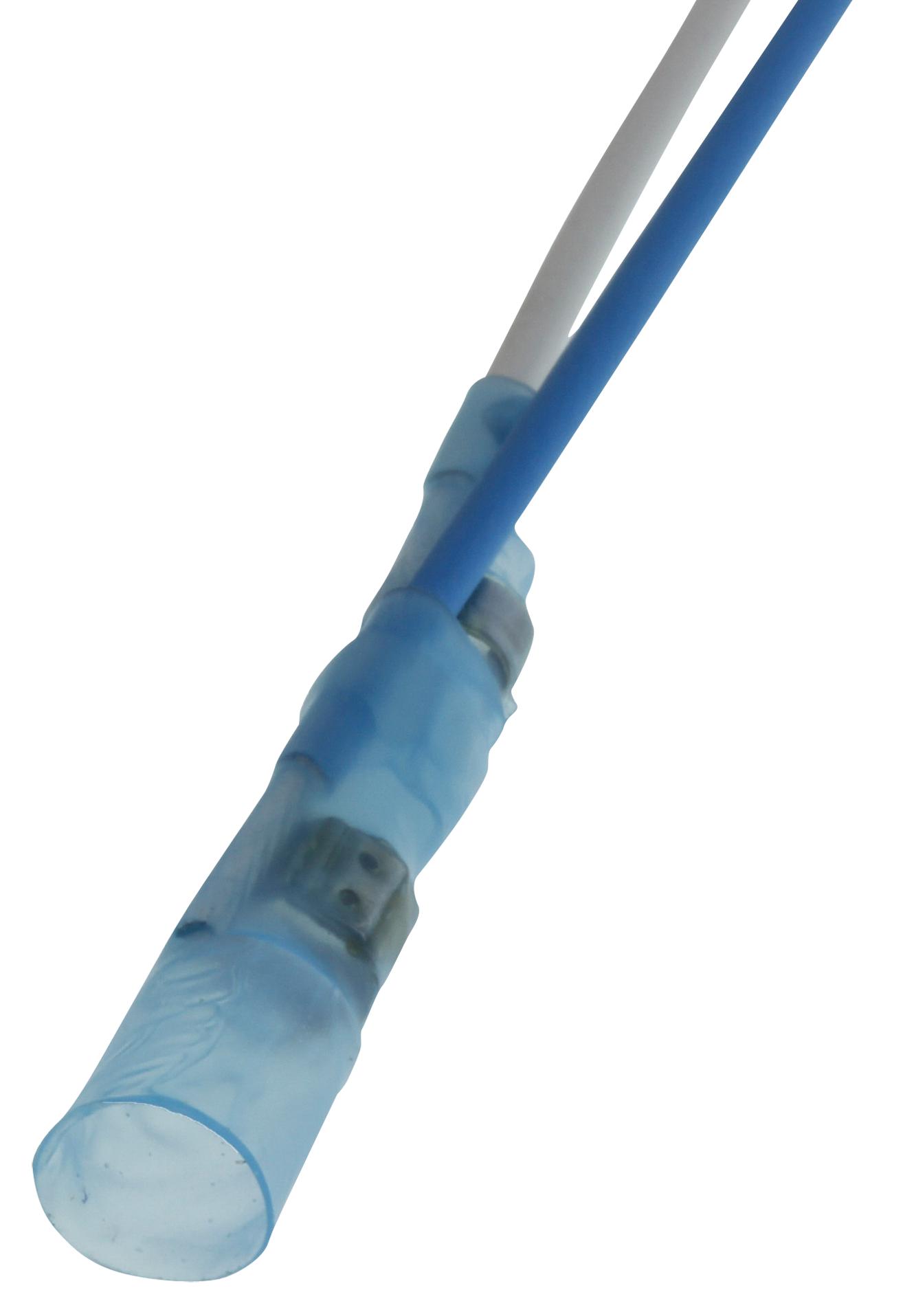 Raychem - Te Connectivity B-040-20-N Solder Sleeve, Pvdf, 30Mm, 20Awg, Blue