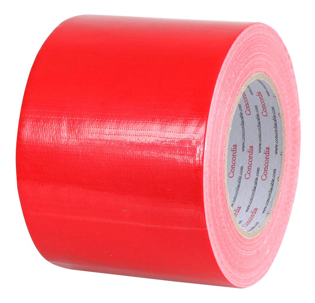 Multicomp Pro Mp002179 Tape, Polycloth, 100Mm X 50M, Red