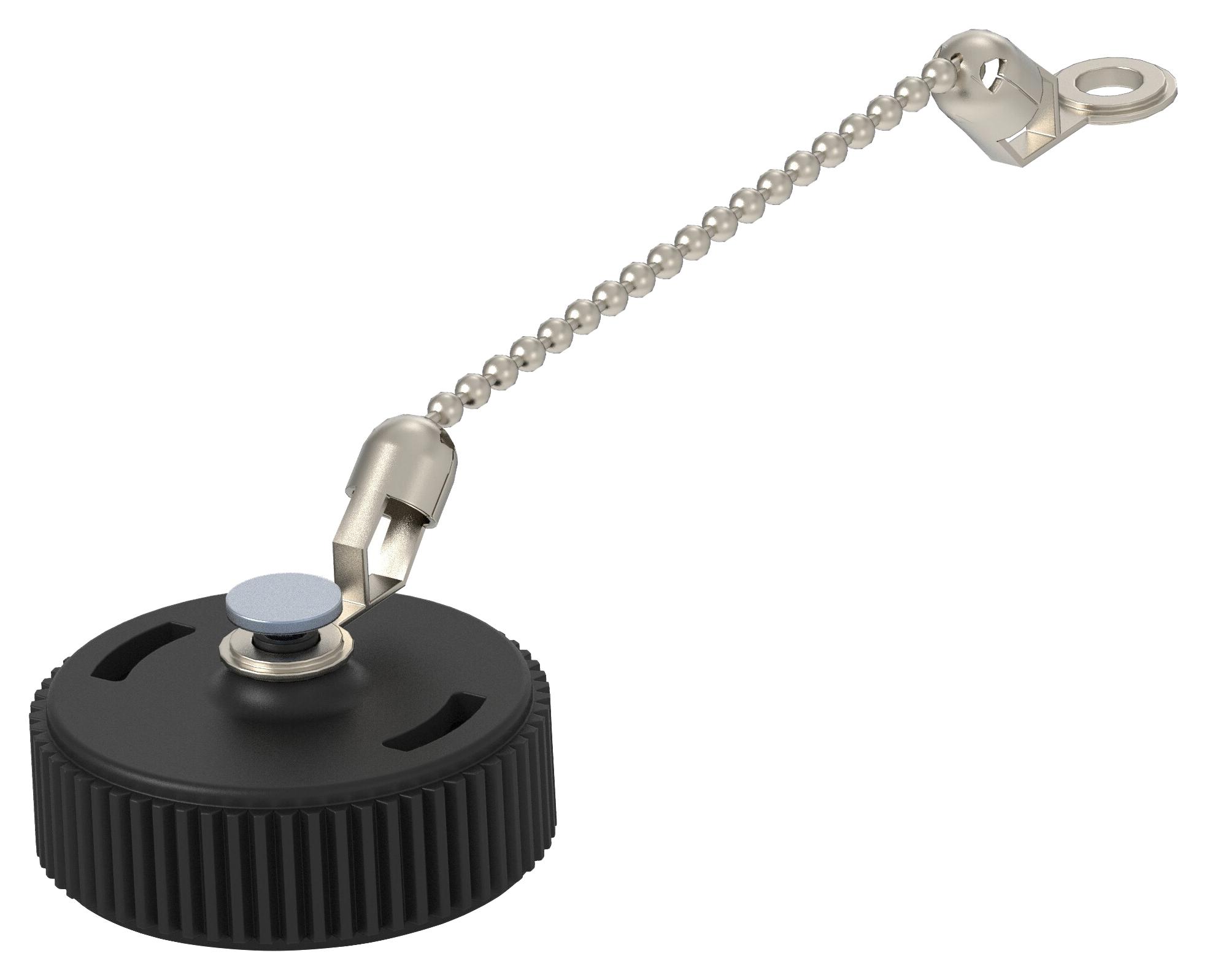 Amp - Te Connectivity 213485-1 Sealing Cap W/ Metal Bead Chain, Size 13