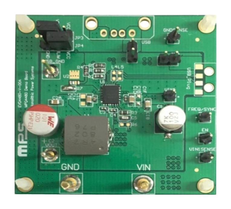 Monolithic Power Systems (Mps) Evq4480-V-00A Eval Board, Synchronous Buck Converter