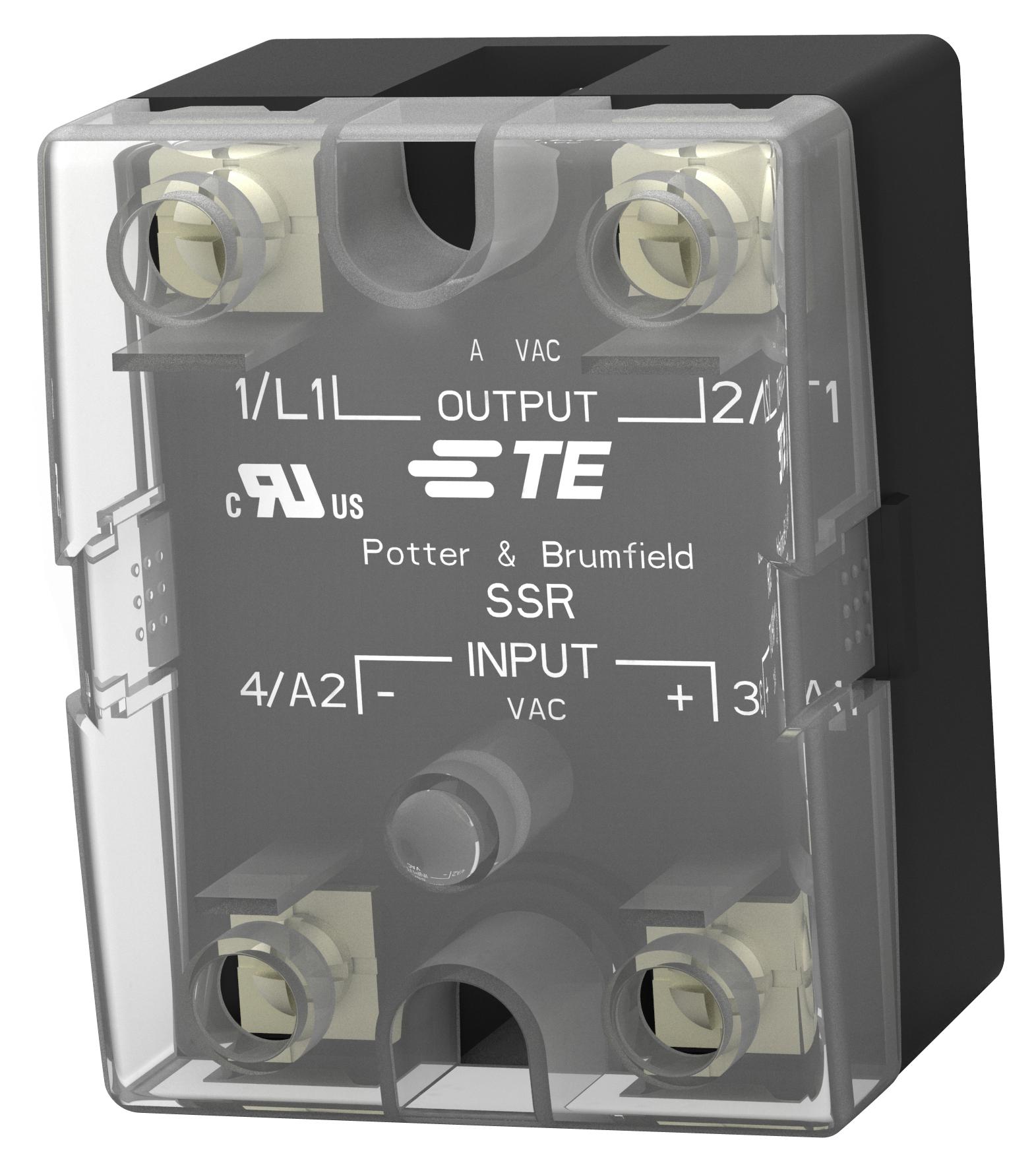 Potter&brumfield - Te Connectivity Ssr-240D25.. Solid State Relay, Spst, 24V-280V, Panel