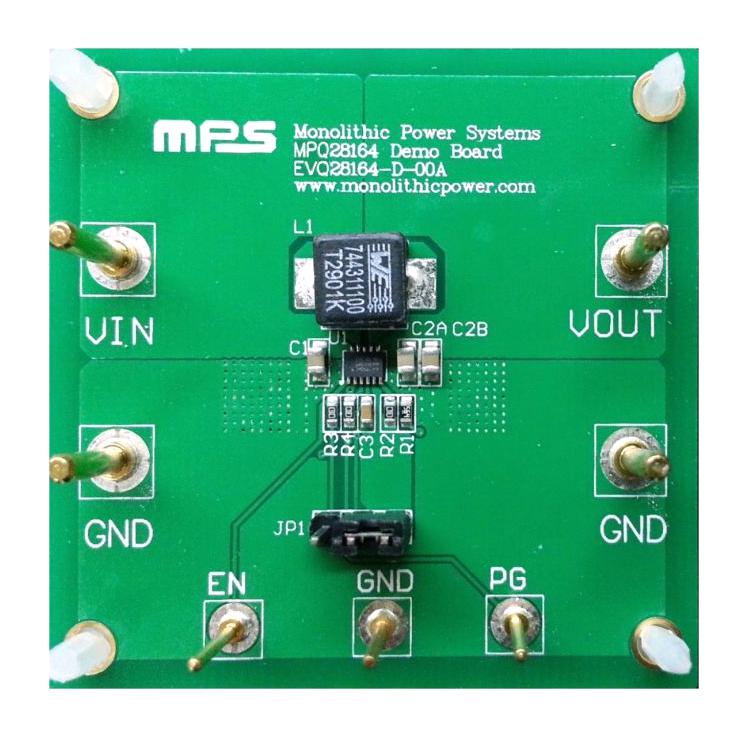 Monolithic Power Systems (Mps) Evq28164-D-00A Eval Board, Buck-Boost Dc-Dc Converter