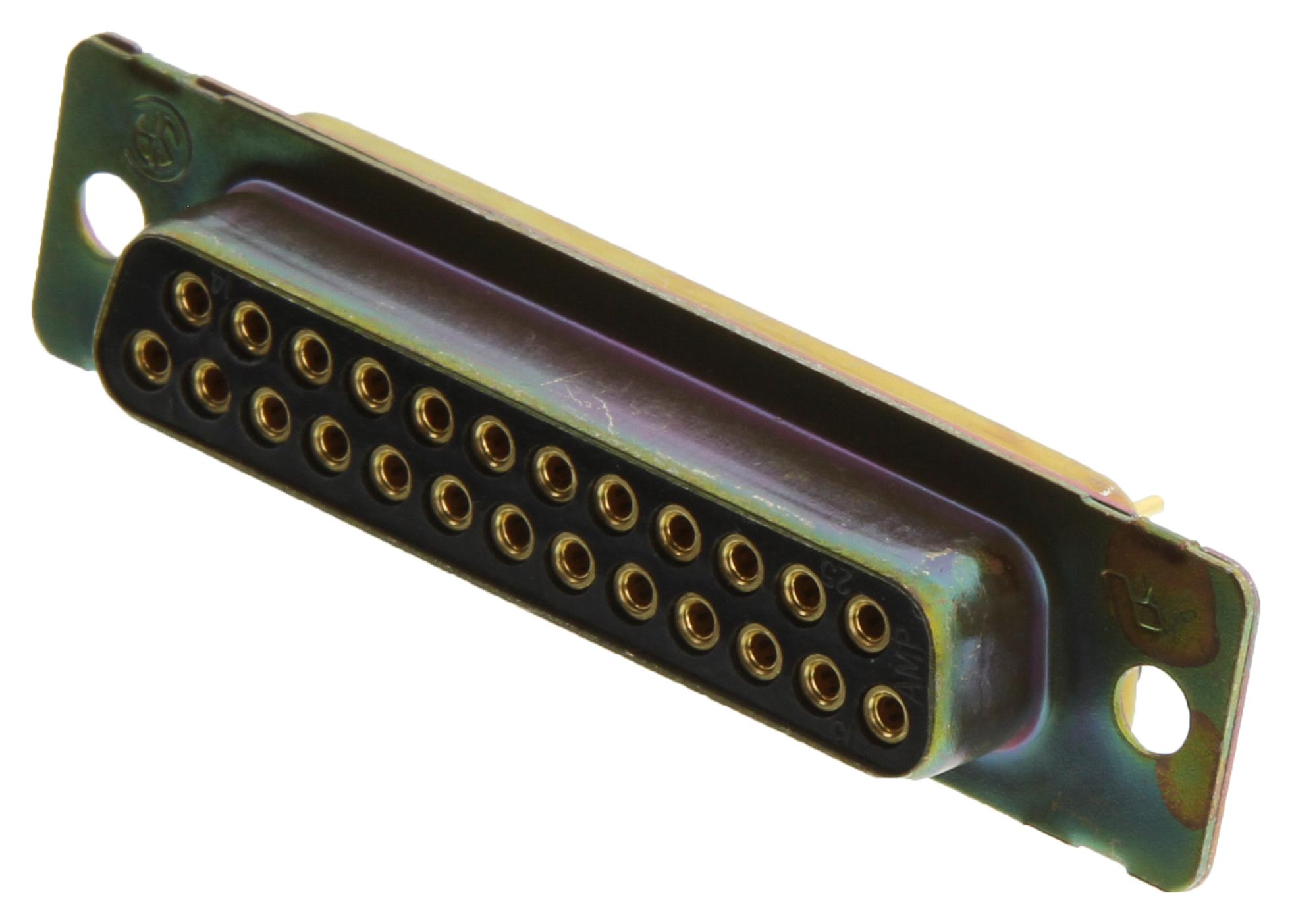 Amp - Te Connectivity 443976-3 D Sub Connector, Rcpt, 25Pos, Solder