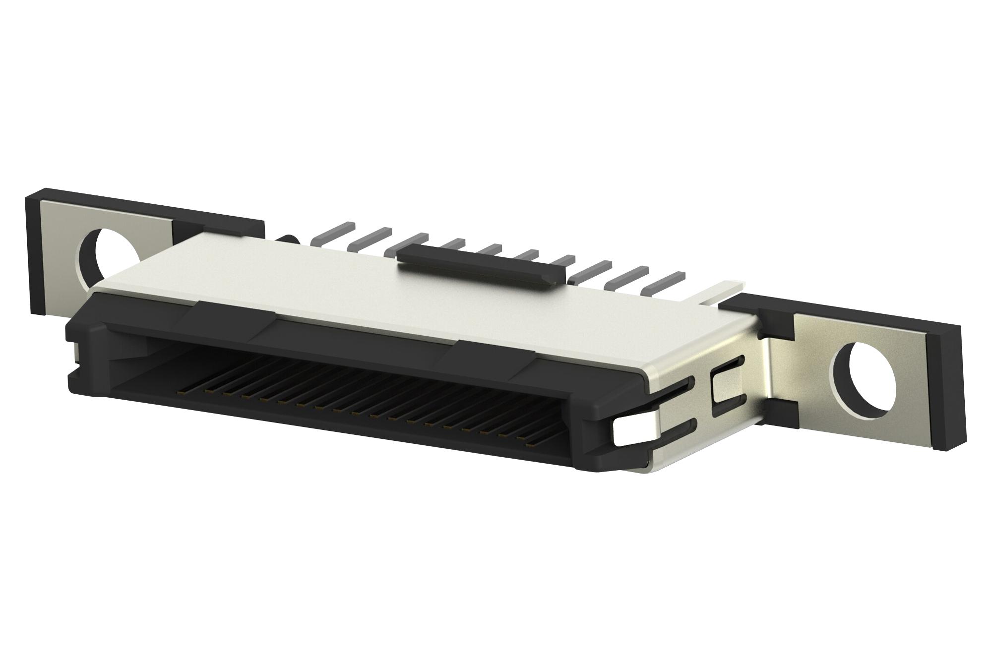 Te Connectivity 2129261-1 Connector, I/o, Plug, 40Pos, Th