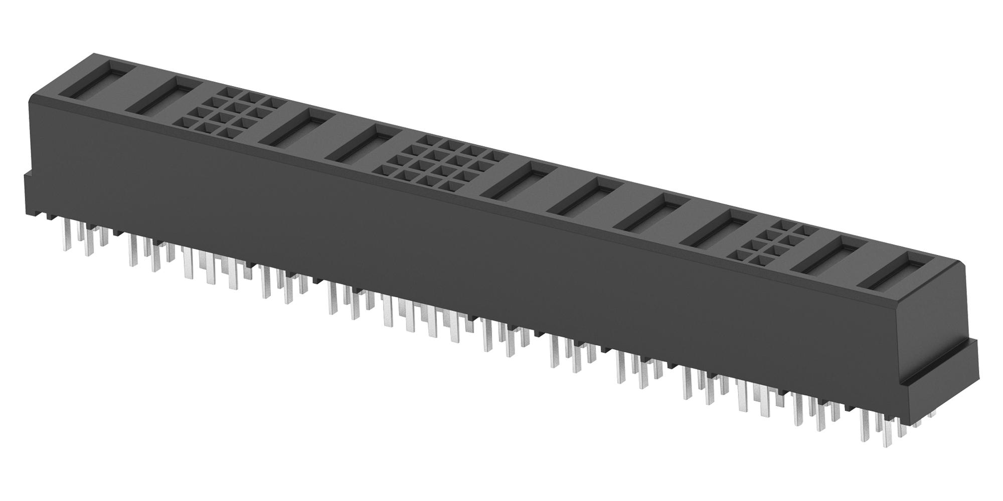 Amp - Te Connectivity 1-6450869-0 Backplane Conn, Rcpt, 4R/46Pos/press Fit