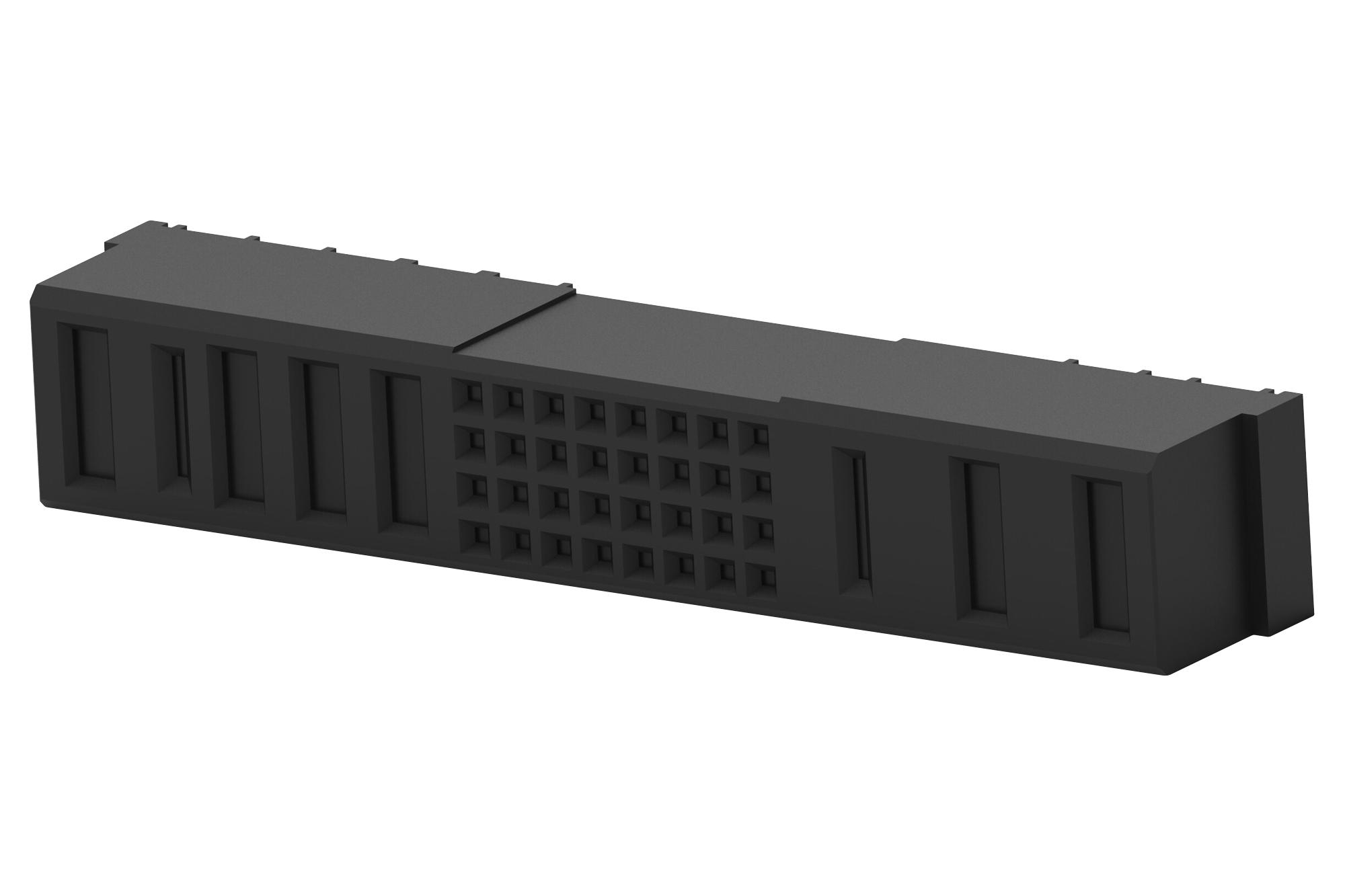 Amp - Te Connectivity 1-6450869-4 Backplane Conn, Rcpt, 4R/40Pos/press Fit