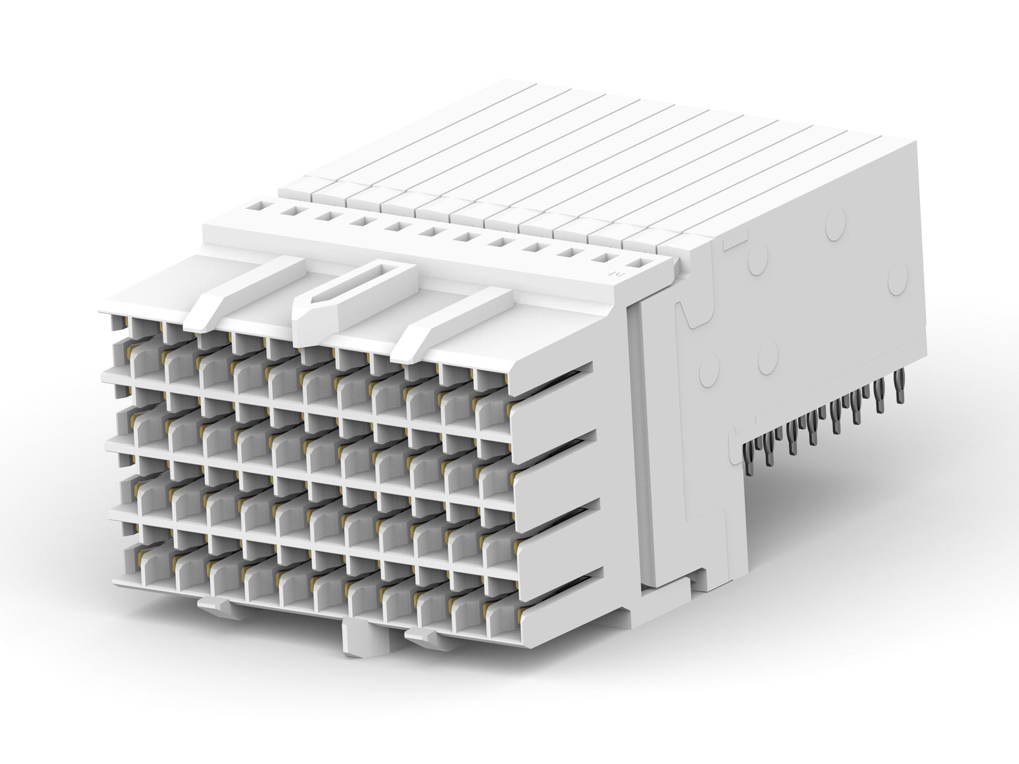 Te Connectivity 1857657-1 Backplane Conn, Rcpt, 8R/192Pos, 1.45Mm