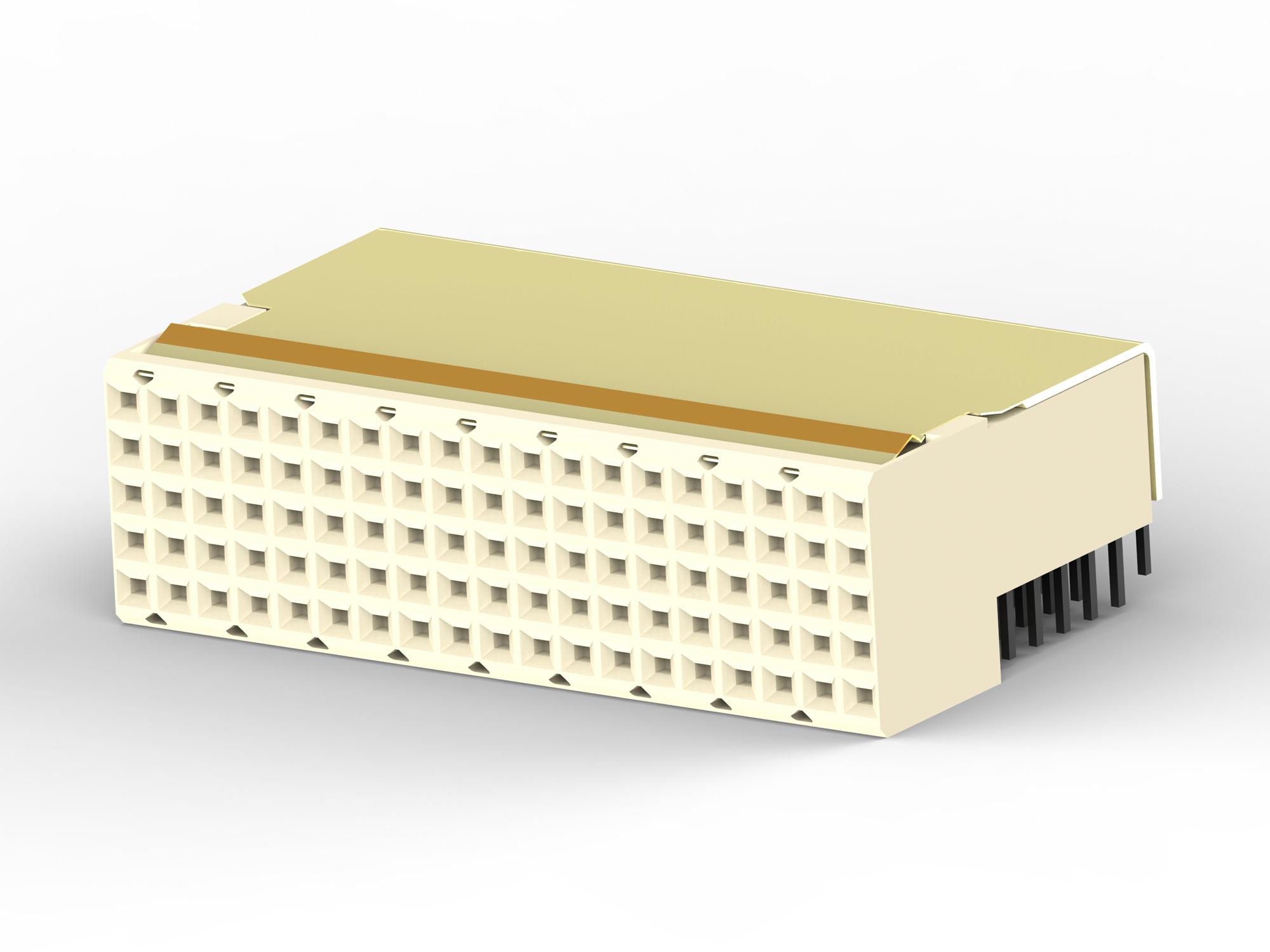 Amp - Te Connectivity 352171-1 Backplane Conn, Rcpt, 5R/95Pos, 2Mm, Fit