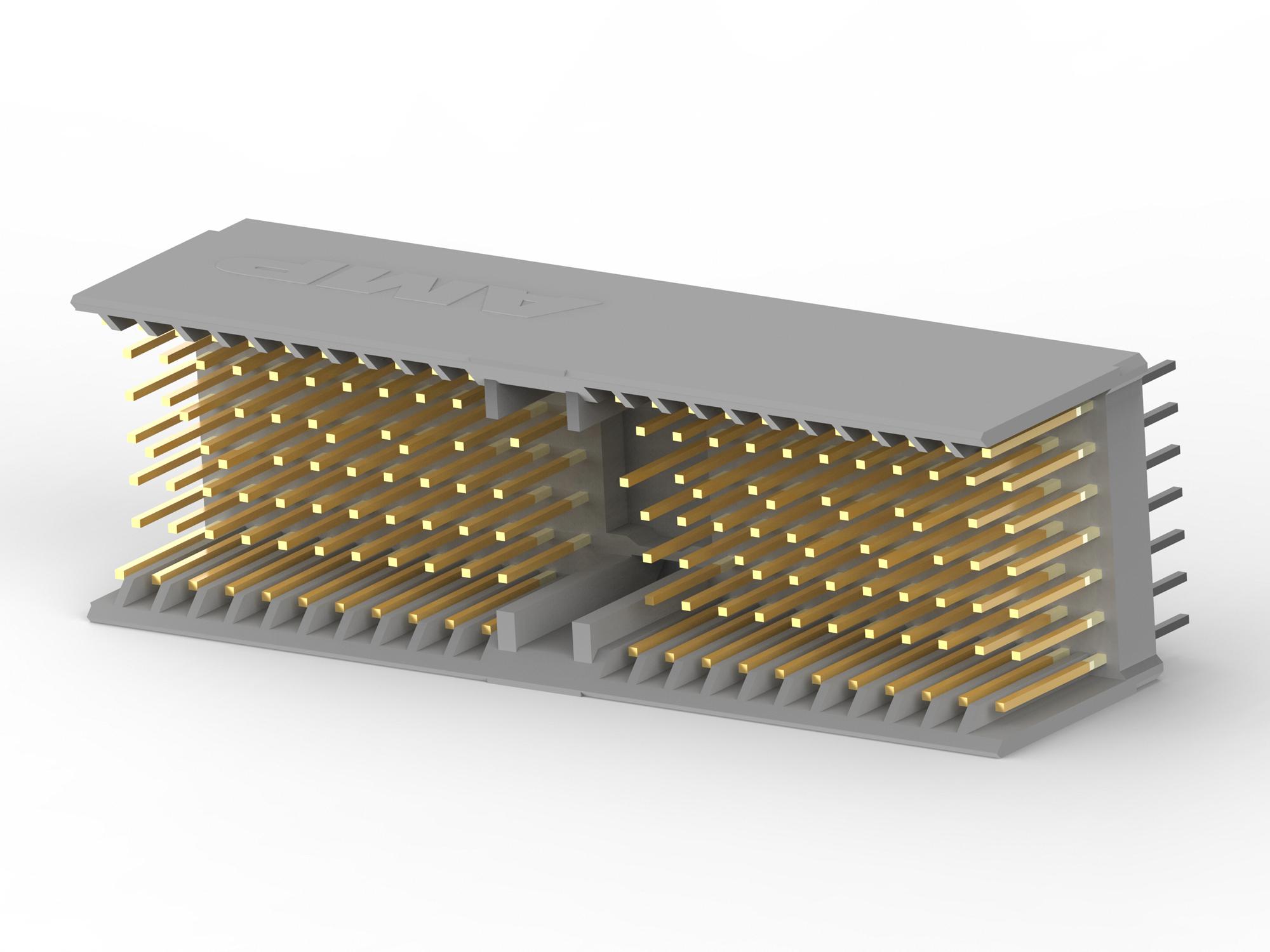 Amp - Te Connectivity 352332-1 Backplane Conn, Hdr, 7R/154Pos, 2Mm, Tht