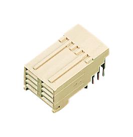 Amp - Te Connectivity 5536607-1 Backplane Conn, Rcpt, 4R/8Pos, 2Mm, Fit