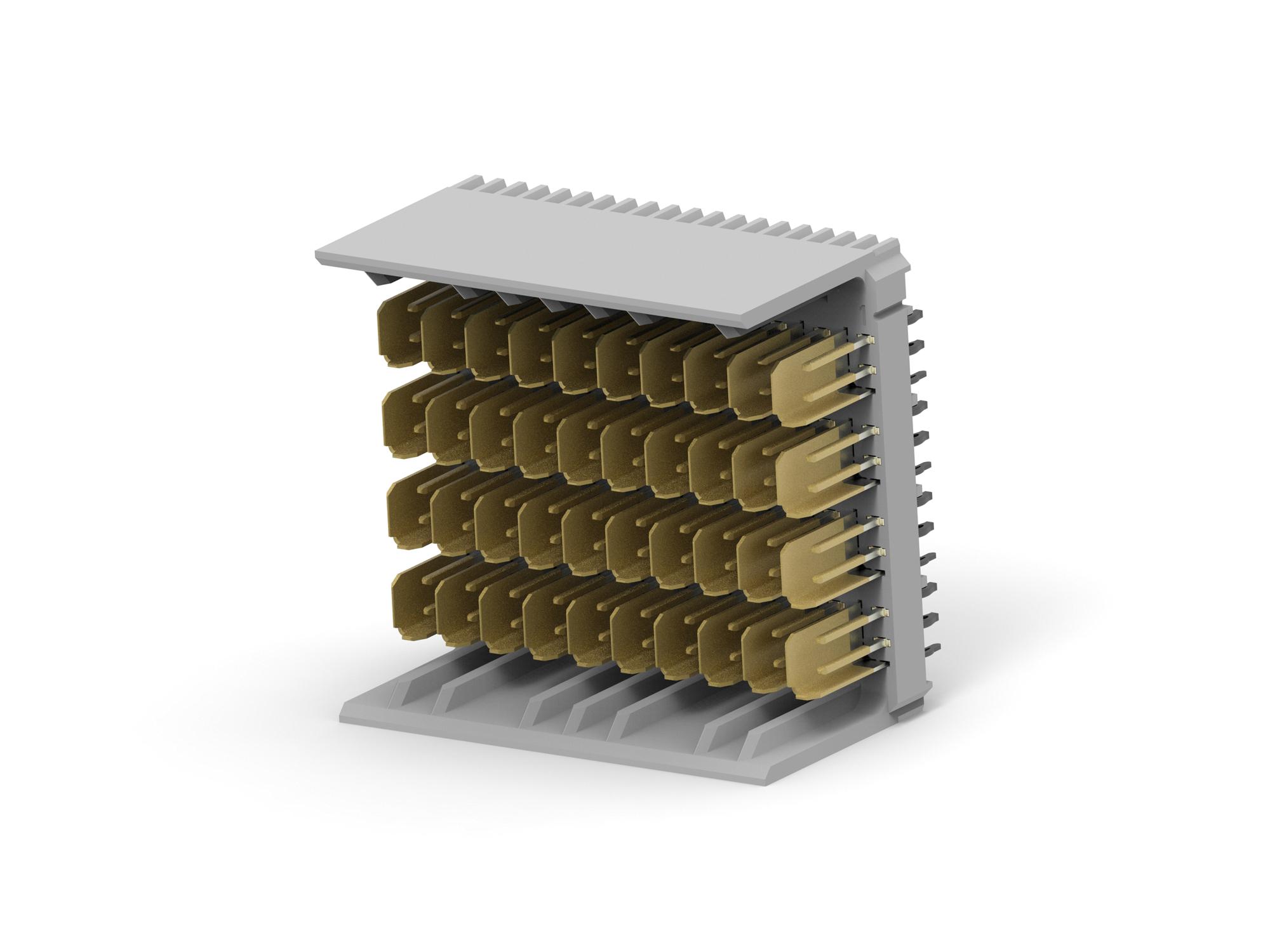 Amp - Te Connectivity 6469074-1 Backplane Conn, Hdr, 8R/80Pos, 2.5Mm