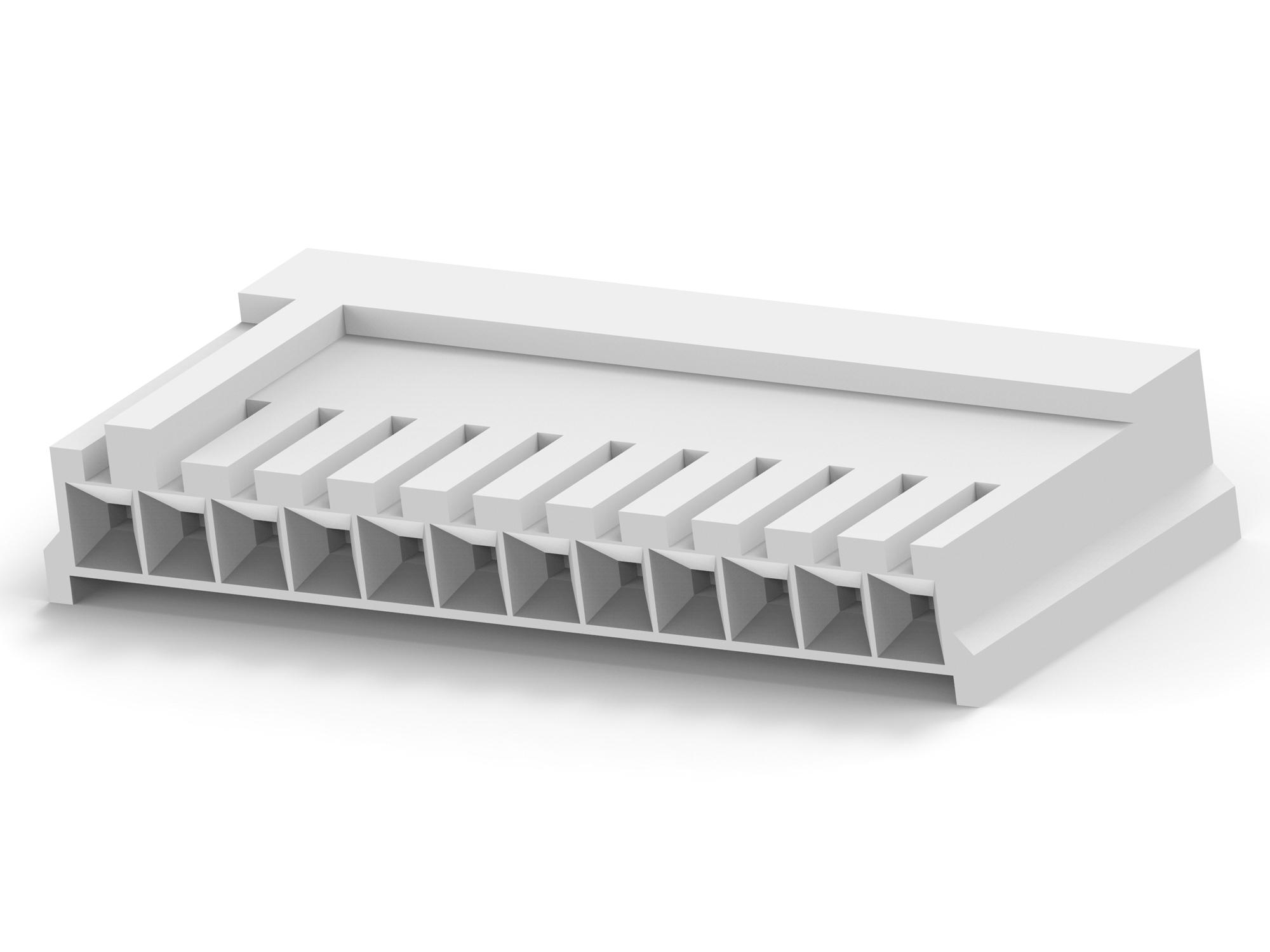 Amp - Te Connectivity 1-171822-2 Wtb Housing, Rcpt, 12Pos, 1Row, 2.5Mm