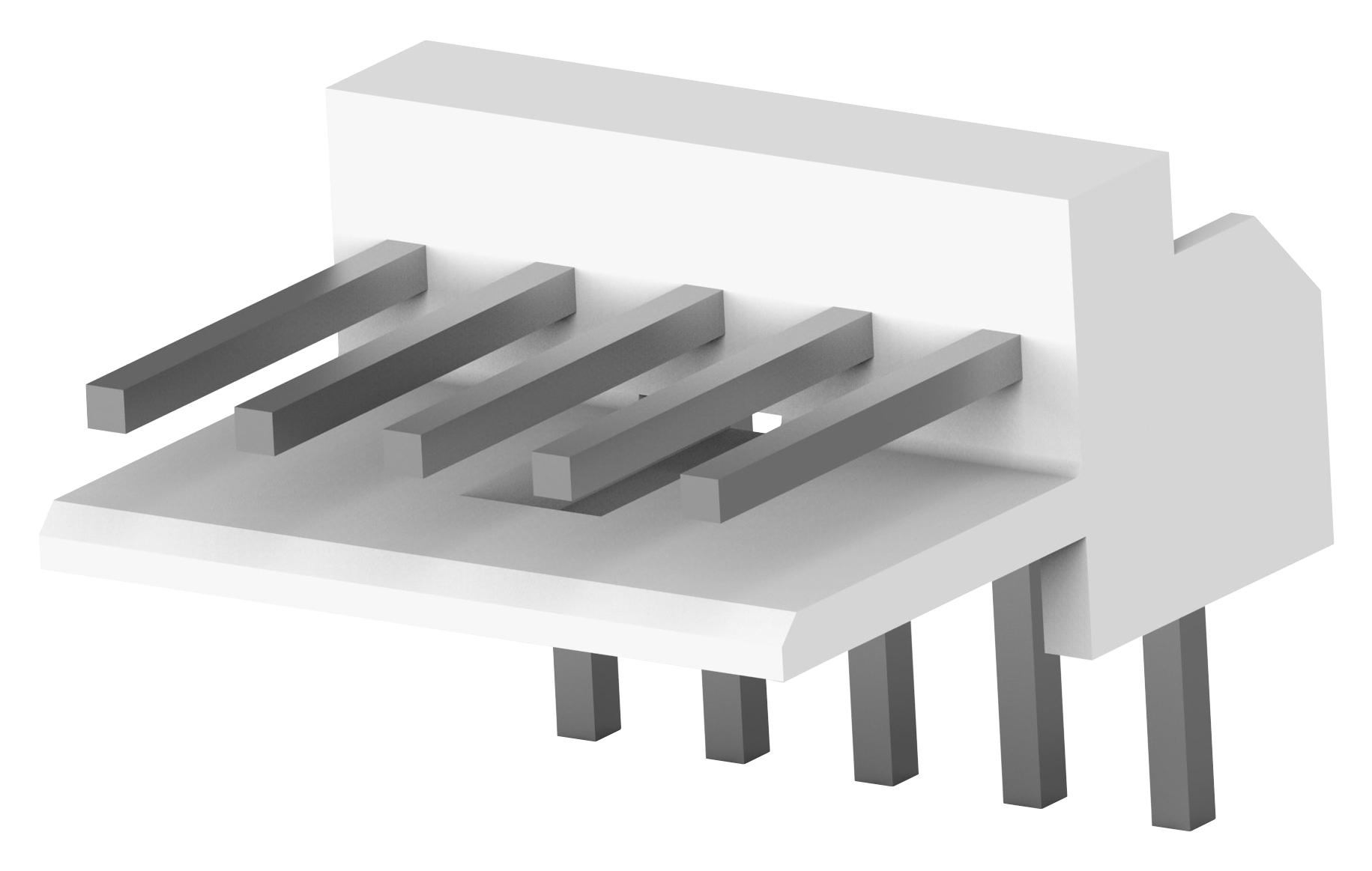 Amp - Te Connectivity 171826-5 Wtb Conn, R/a Header, 5Pos, 1Row, 2.5Mm