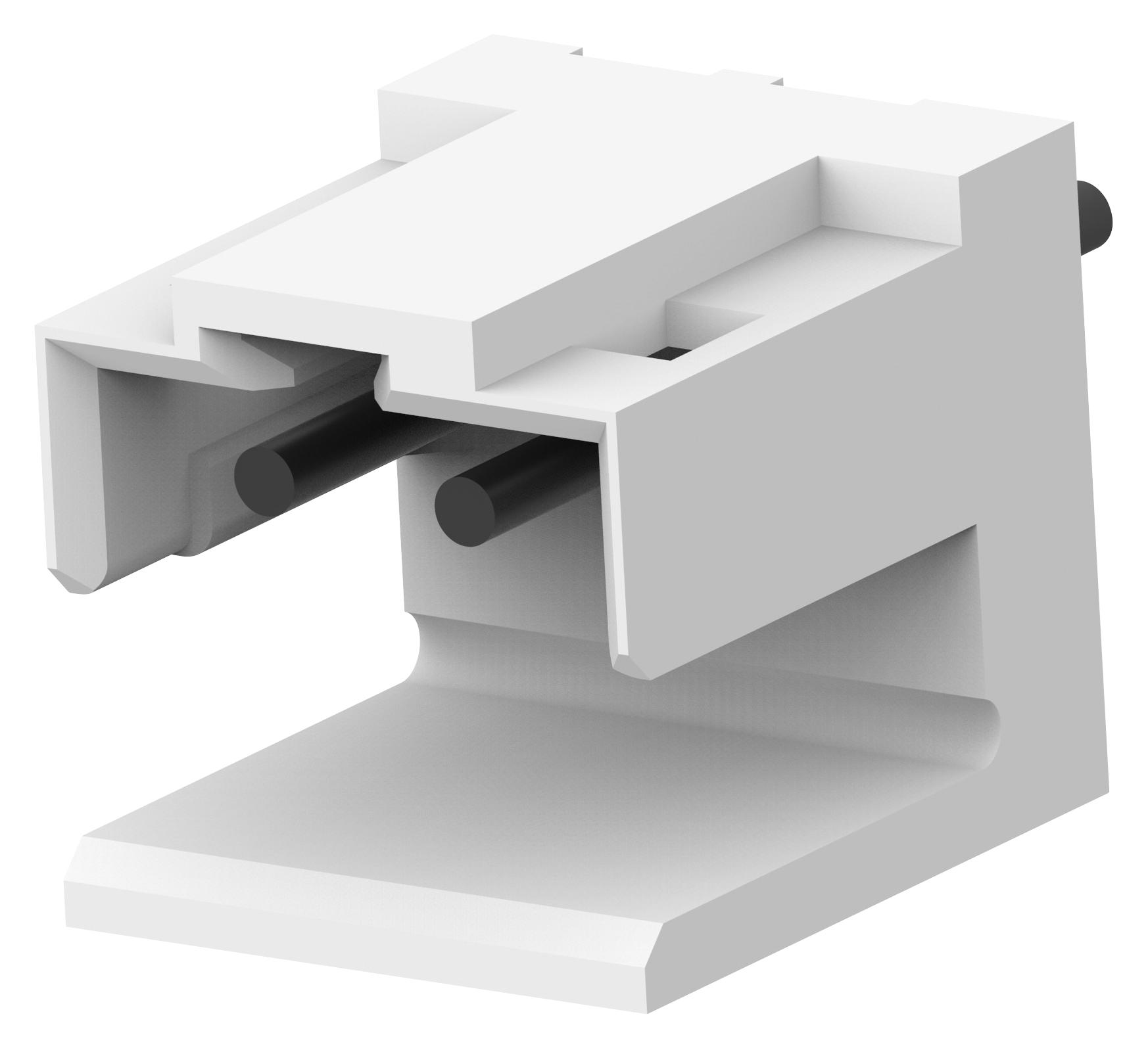 Amp - Te Connectivity 292132-2 Connector, Header, 2Pos, 1Rows, 2Mm