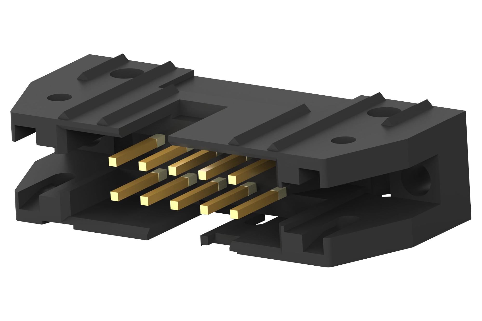 Amp - Te Connectivity 5102154-1 Connector, Header, 10Pos, 2Rows, 2.54Mm